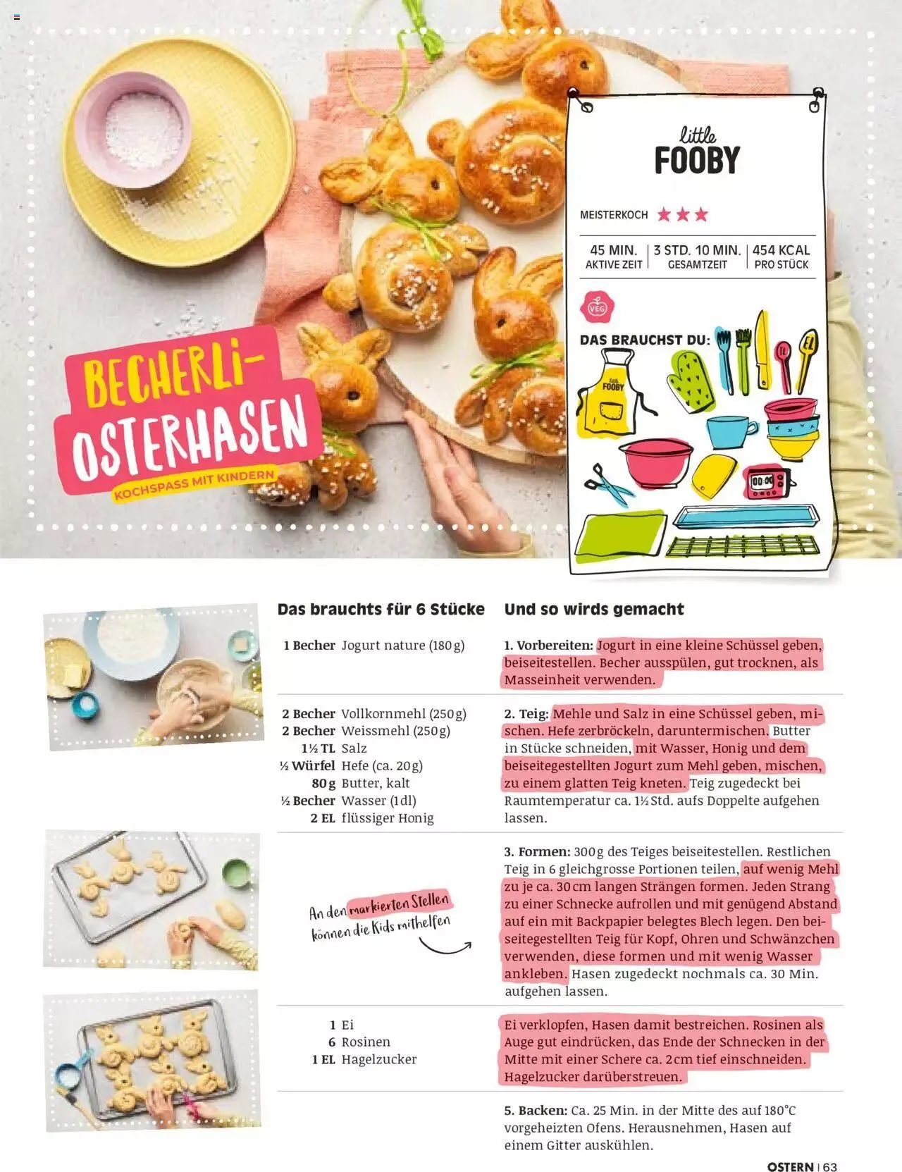 Coop Aktionen Ostern von 28. März bis 31. Dezember 2023 - Prospekt seite  63