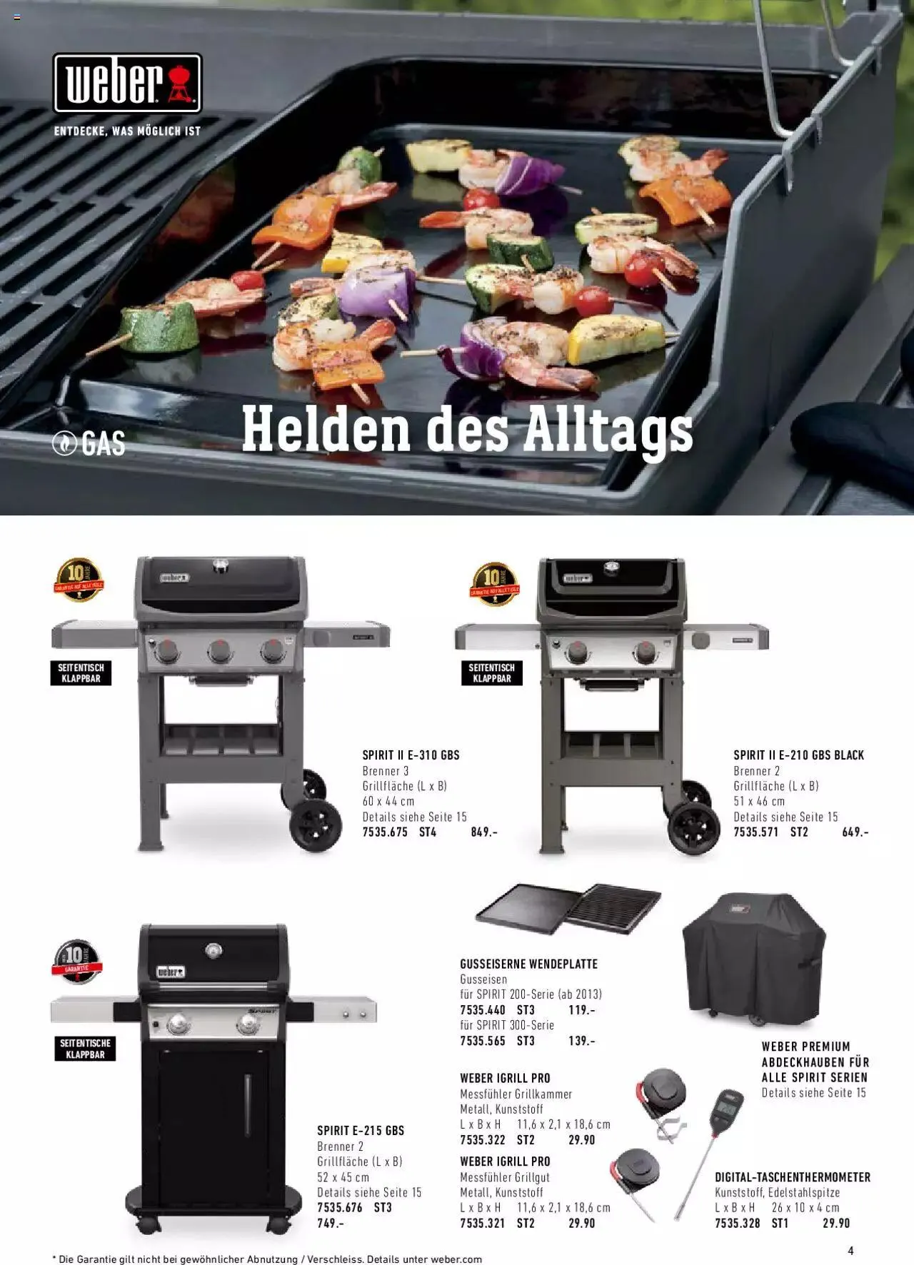 DO IT+GARDEN MIGROS - Grill von 22. März bis 31. Dezember 2023 - Prospekt seite  4