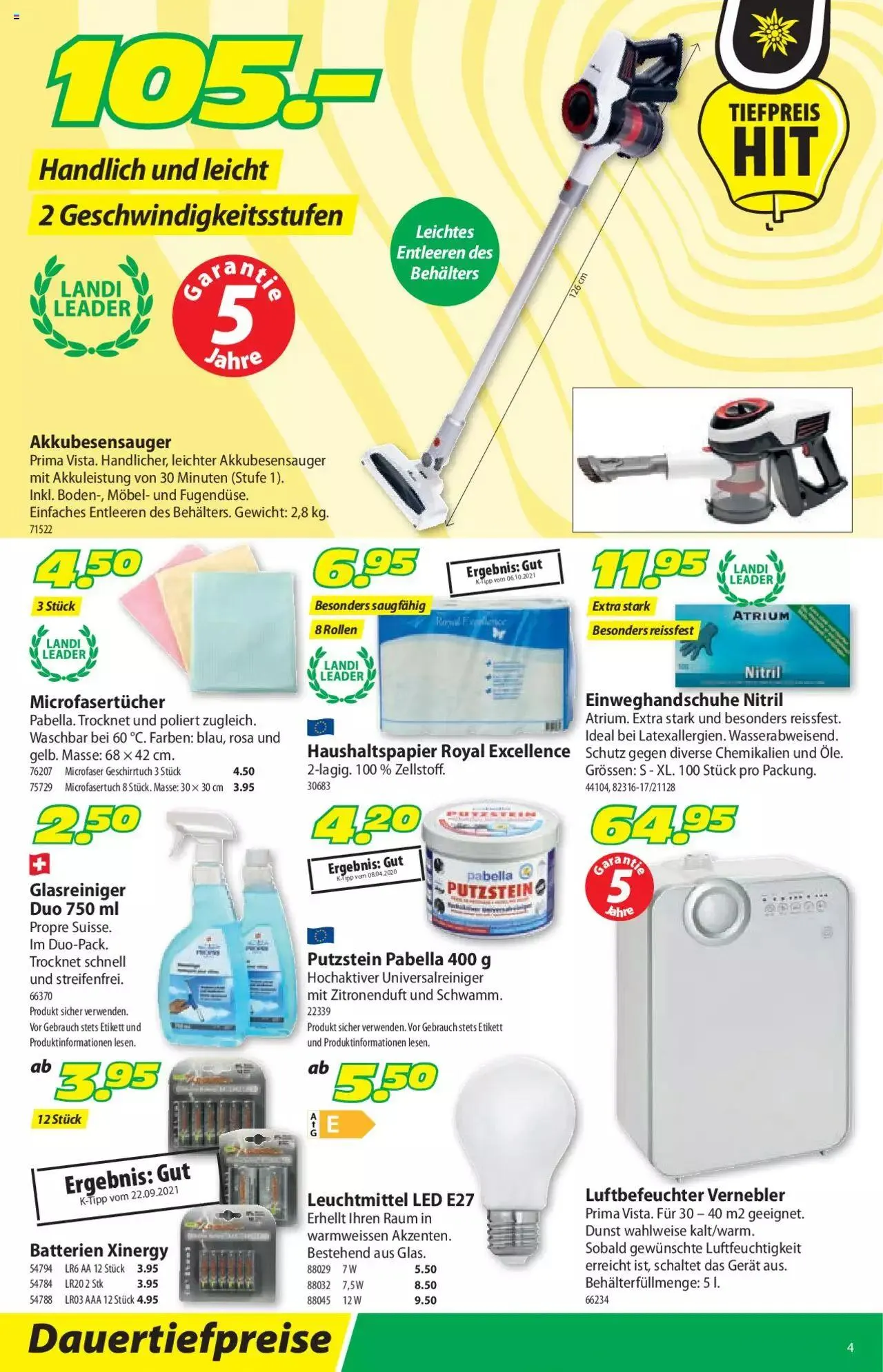 Landi - Aktueller Prospekt von 2. Januar bis 31. Dezember 2023 - Prospekt seite 4