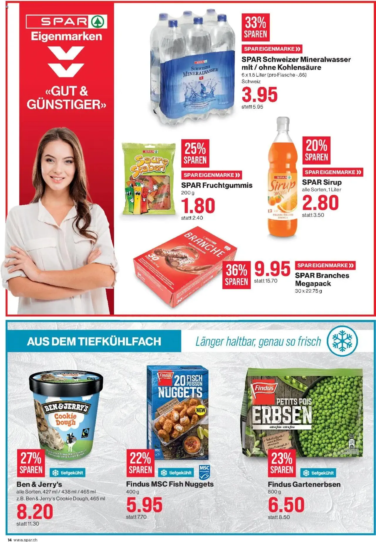 SPAR Aktionen von 5. September bis 11. September 2024 - Prospekt seite 14