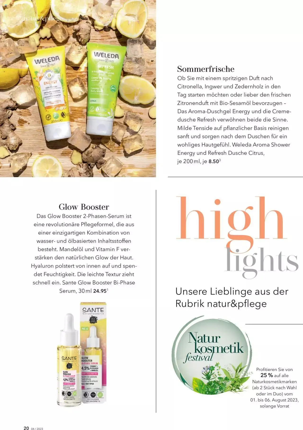 Coop Aktionen Beauty & Life von 1. August bis 31. Dezember 2023 - Prospekt seite  20