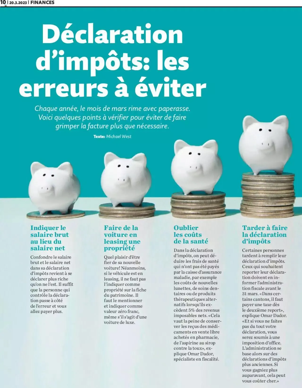 Migros Le guide du jardinier débutant von 20. März bis 31. Dezember 2023 - Prospekt seite  10