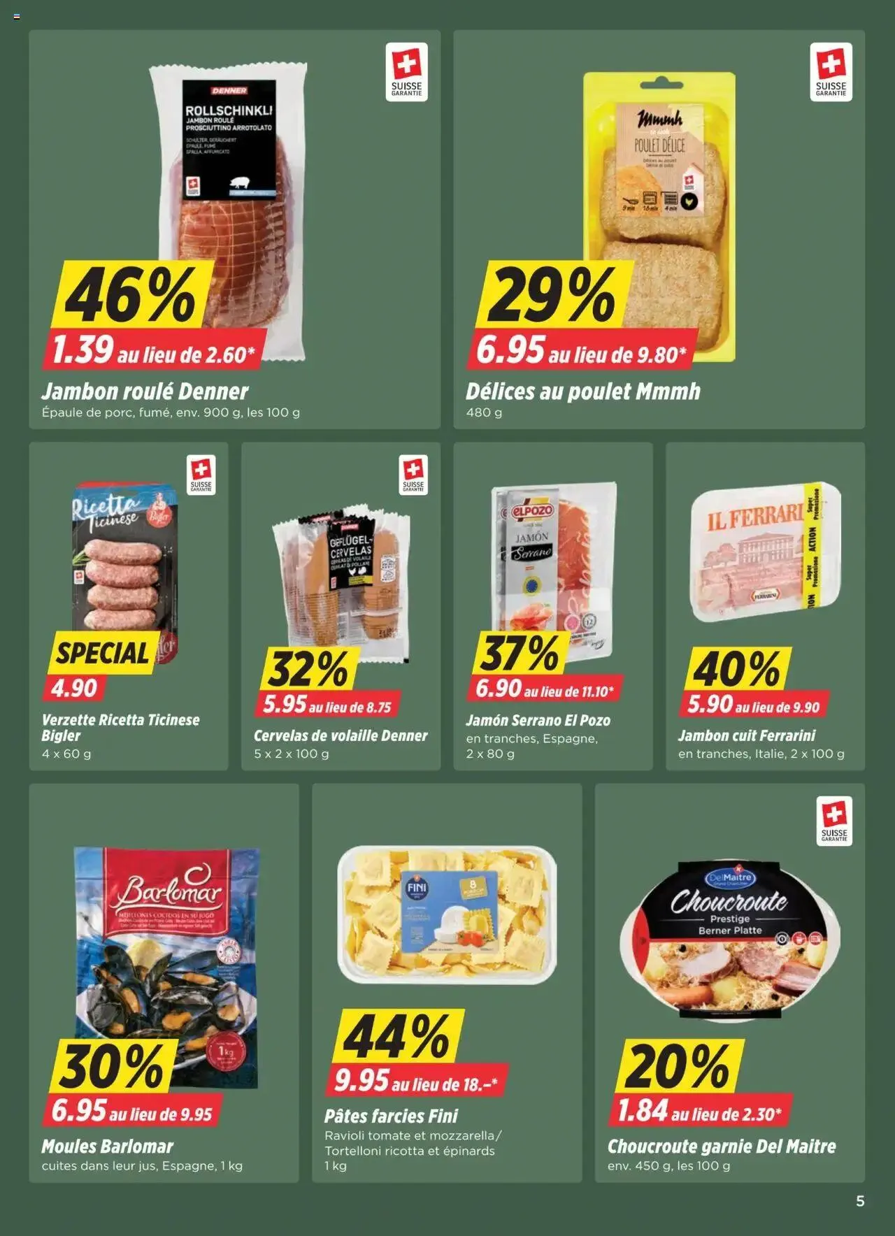 Denner Aktionen FR von 8. Oktober bis 14. Oktober 2024 - Prospekt seite  5