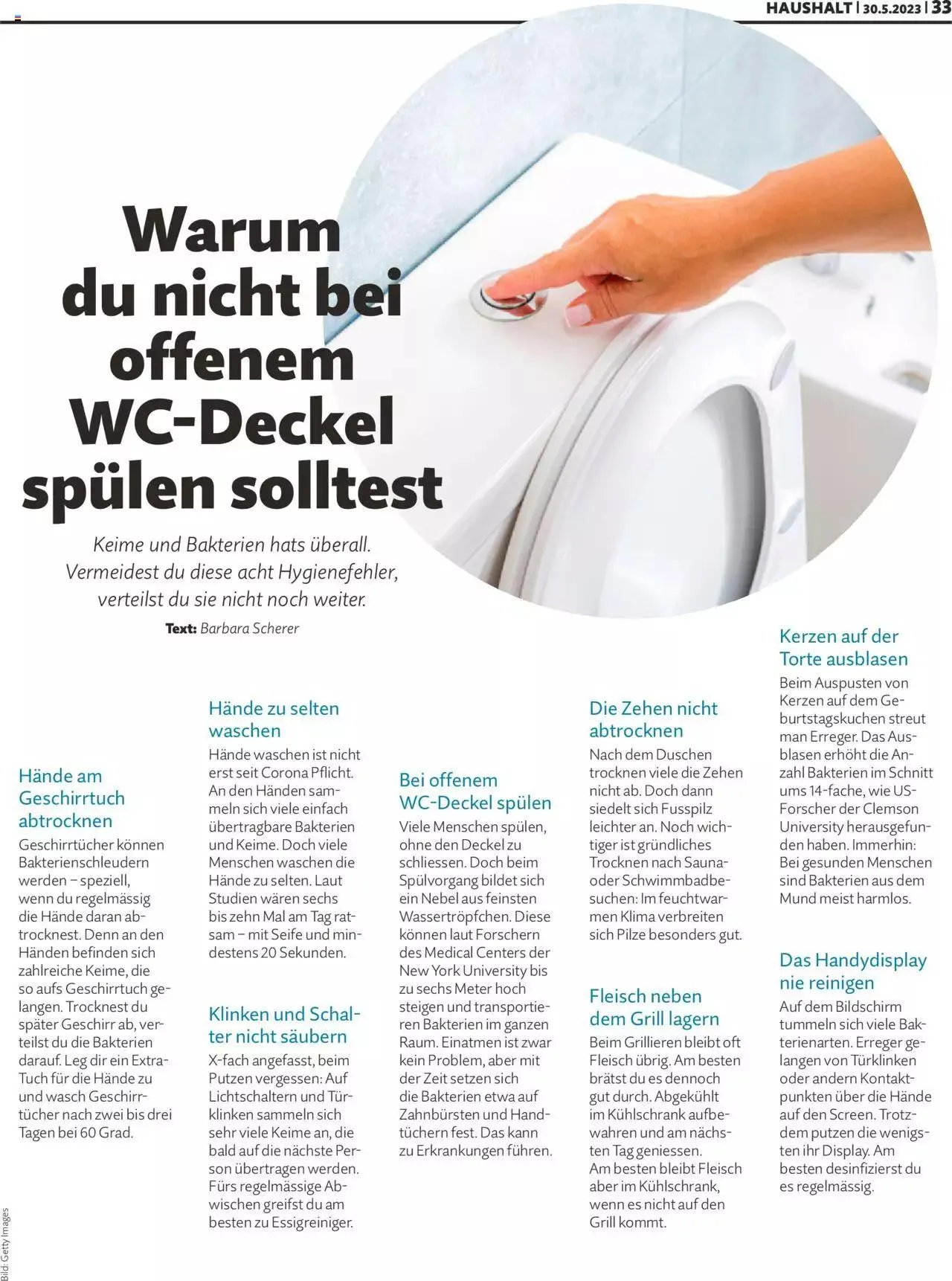 Migros Magazin von 30. Mai bis 31. Dezember 2023 - Prospekt seite 33