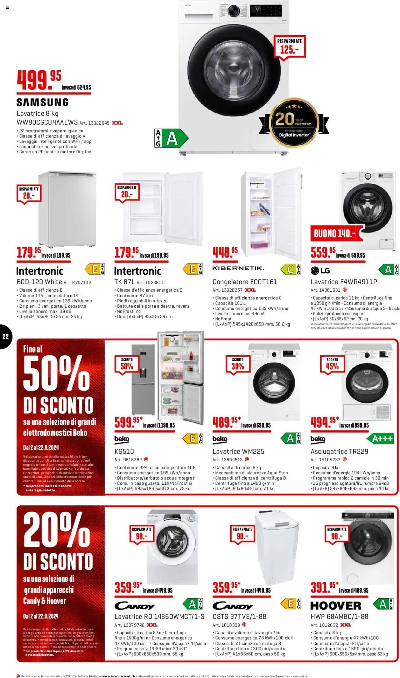 Interdiscount Prospetto - Mobile von 9. September bis 22. September 2024 - Prospekt seite  22