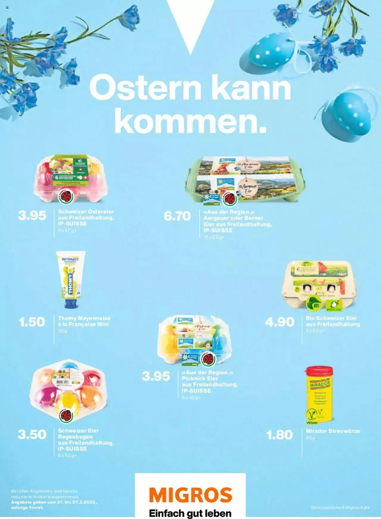 Migros - Magazin von 20. März bis 31. Dezember 2023 - Prospekt seite 49