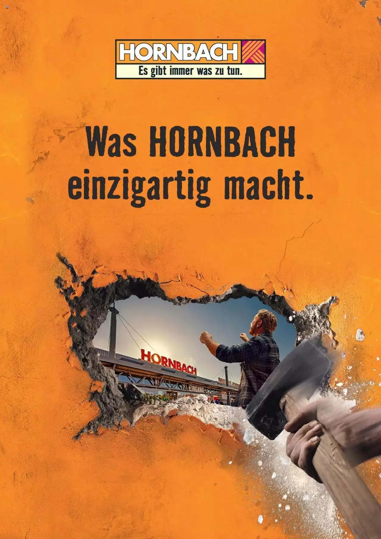 Hornbach Aktionen von 1. Januar bis 31. Januar 2024 - Prospekt seite  