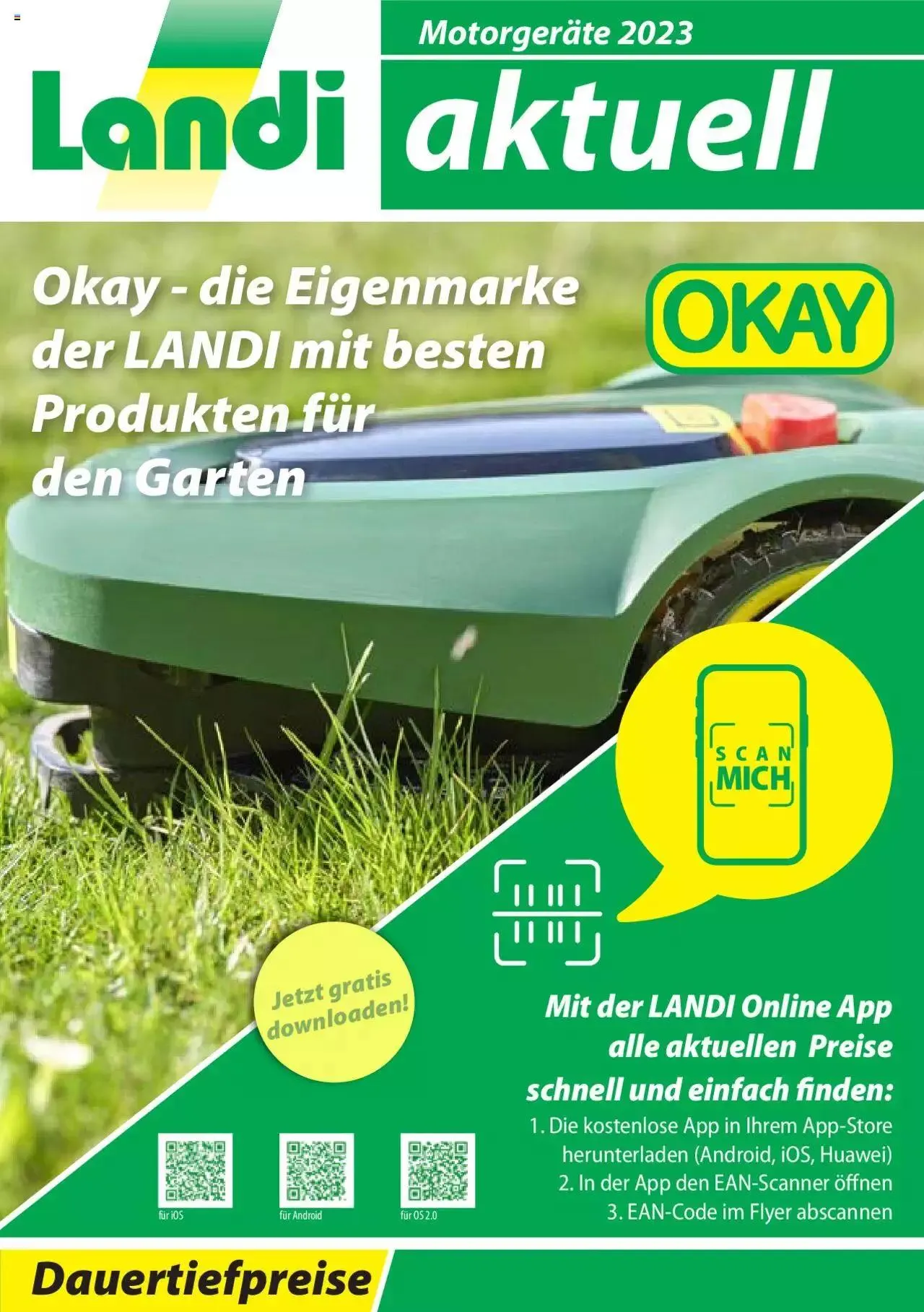 Landi - Motorgeräte 2023 von 7. März bis 31. Dezember 2023 - Prospekt seite  1