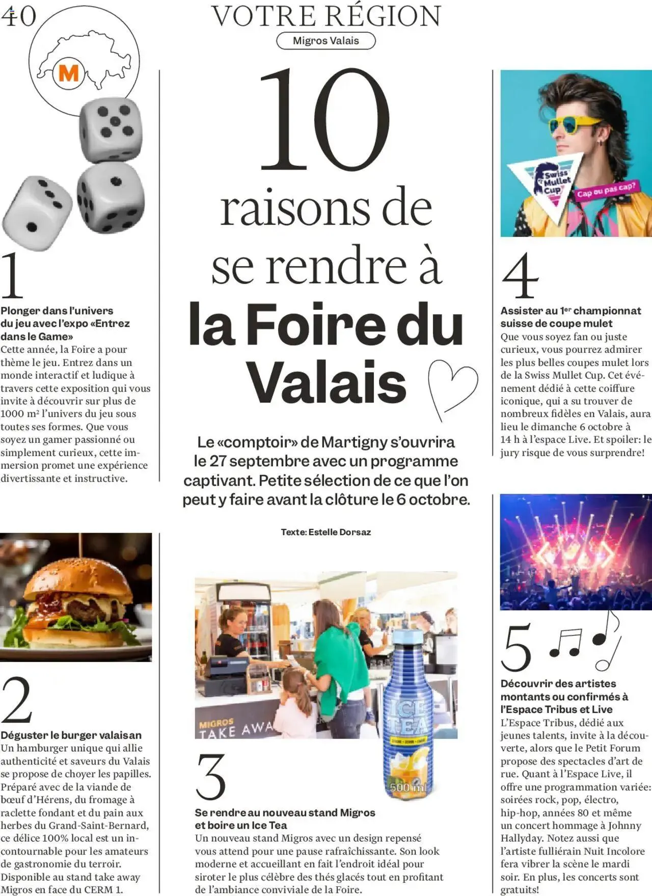 Migros - Magazin FR von 23. September bis 29. September 2024 - Prospekt seite  40