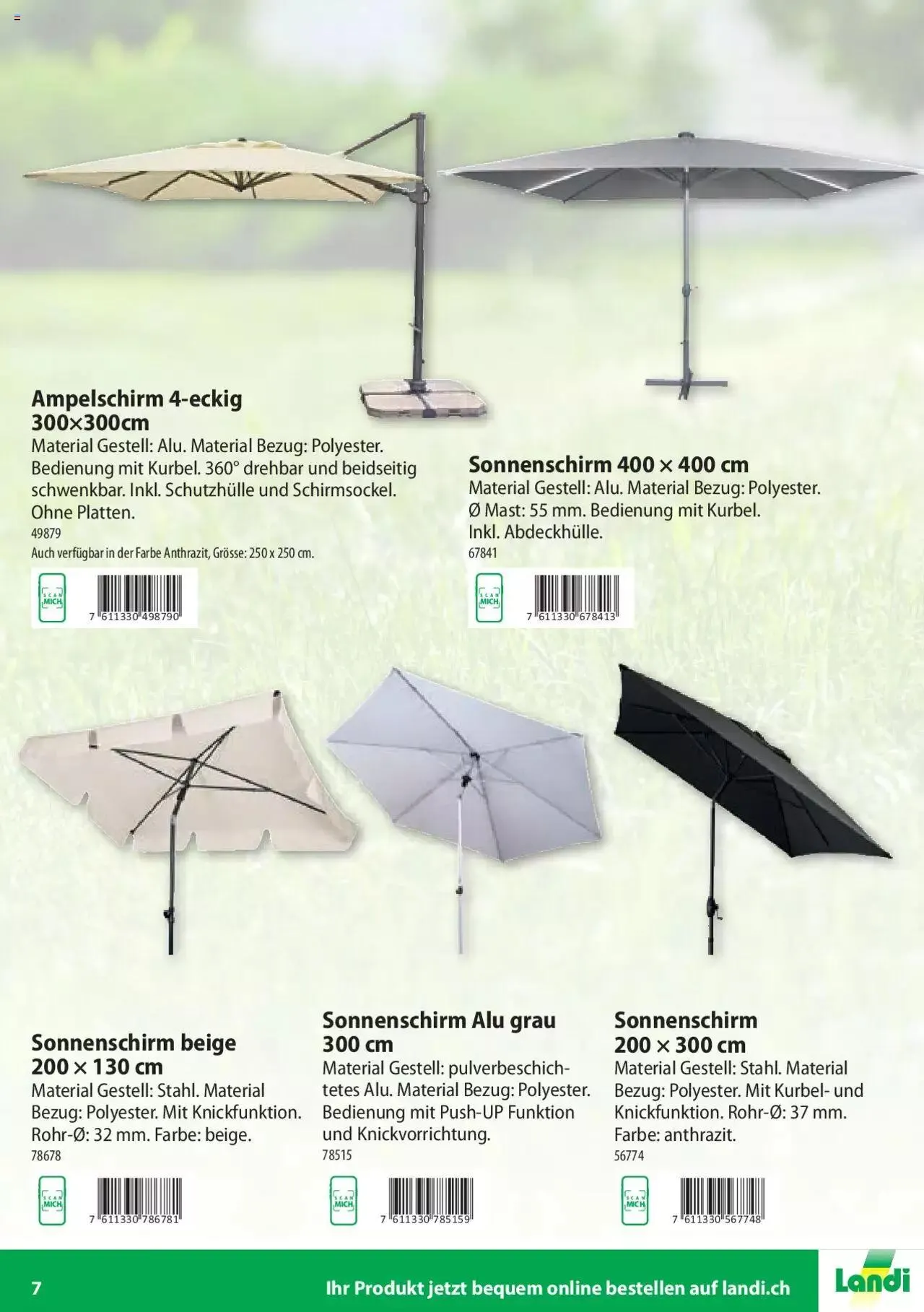 Landi Freizeit 2023 von 20. März bis 31. Dezember 2023 - Prospekt seite  7