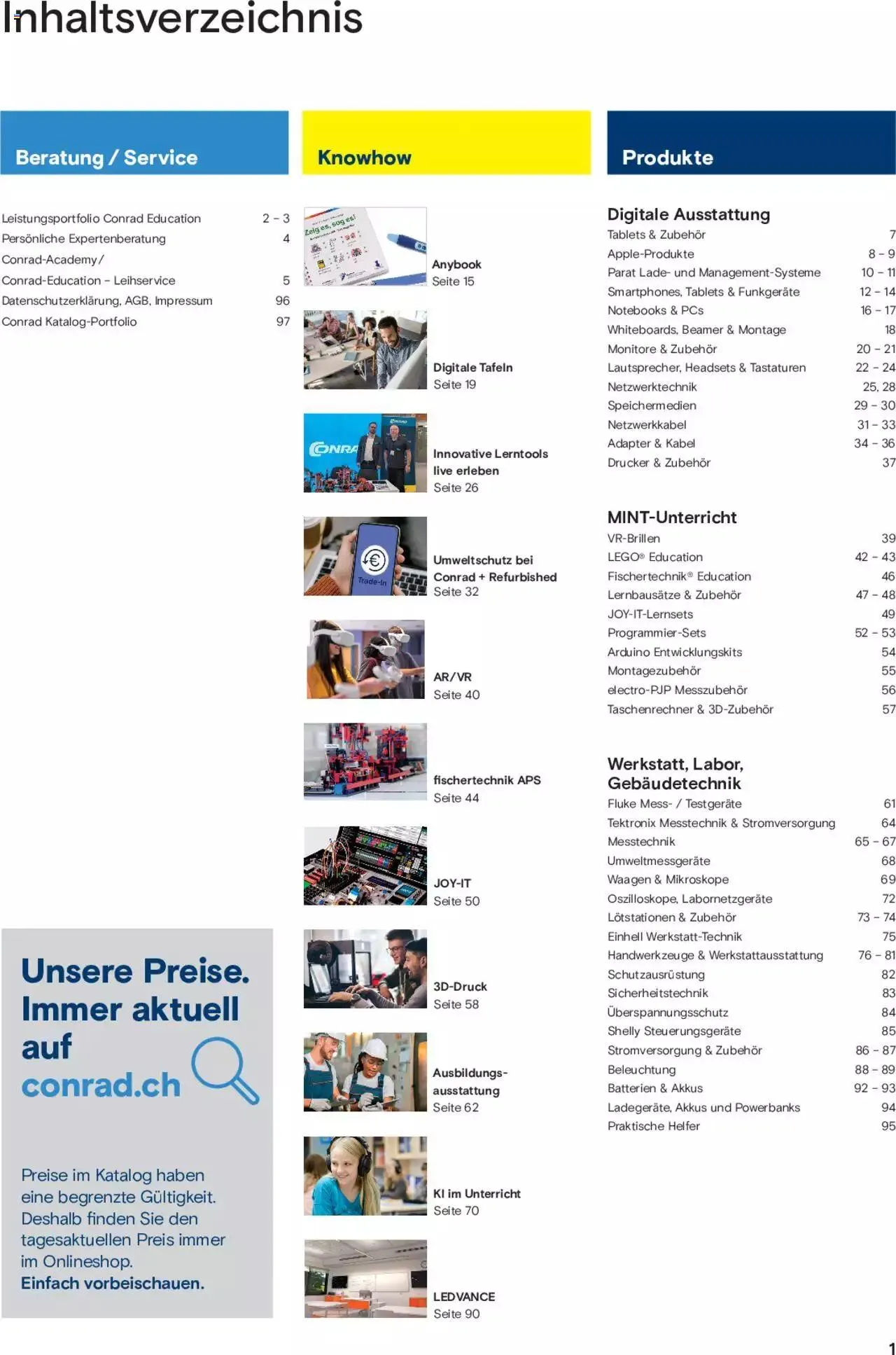 Conrad Aktionen Education von 17. Juni bis 9. Januar 2025 - Prospekt seite  3