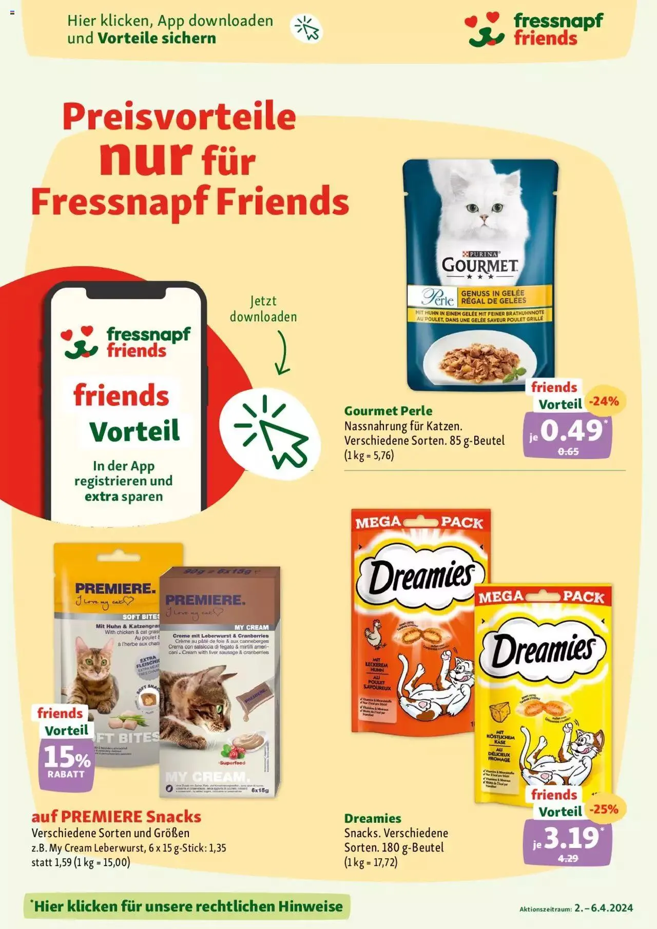 Fressnapf Leaflet von 2. April bis 6. April 2024 - Prospekt seite  19