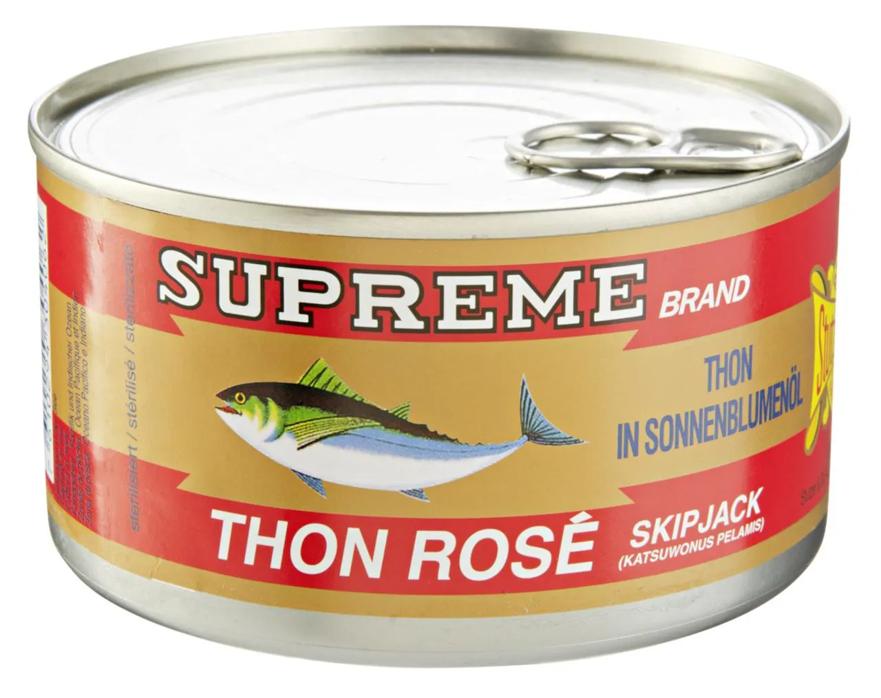 Suprême rosa Thon, in Pflanzenöl