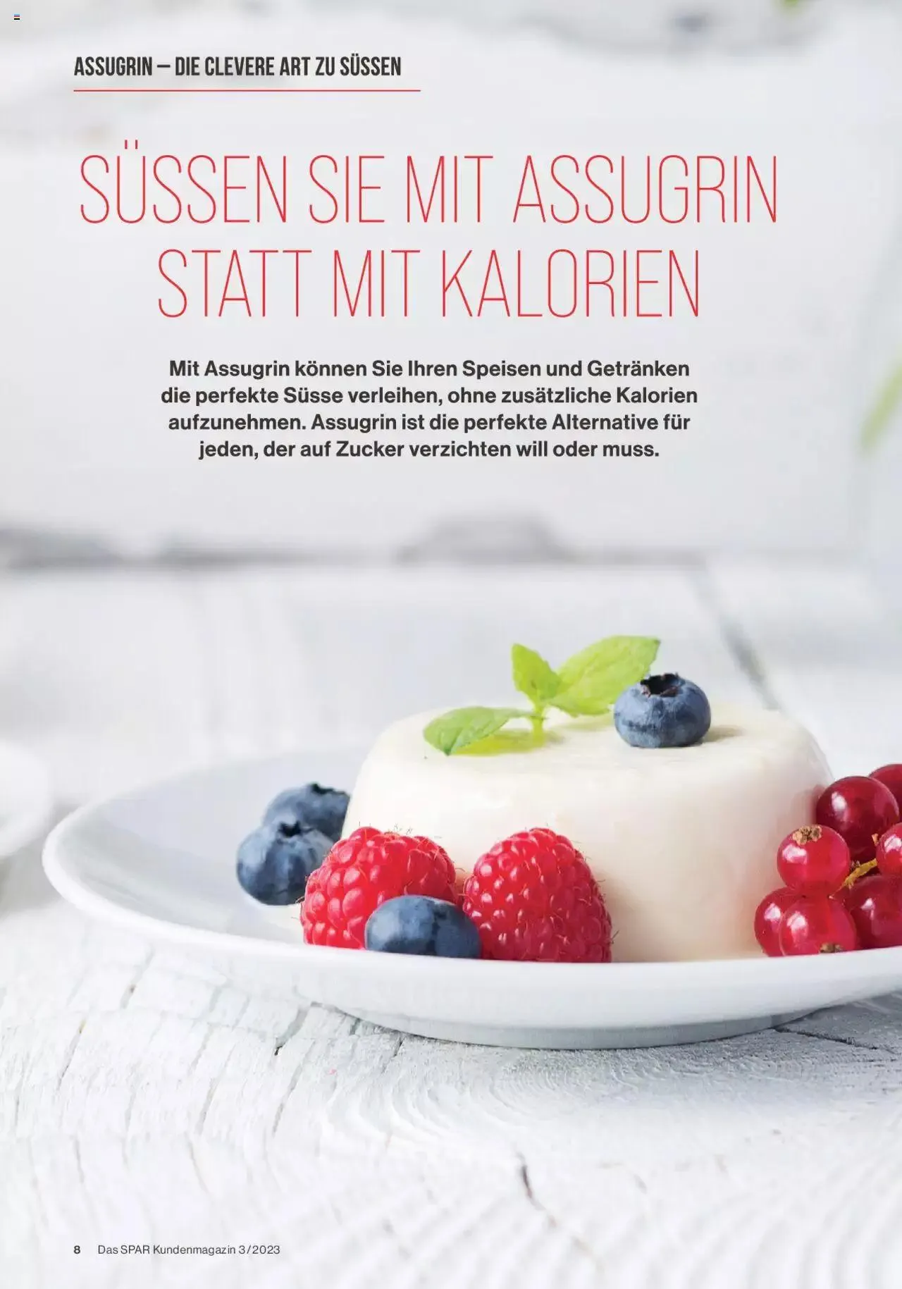 SPAR Kundenmagazin von 22. September bis 31. Dezember 2023 - Prospekt seite 8