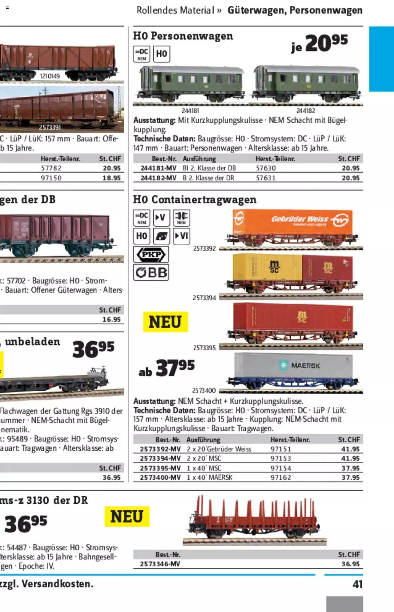 Conrad - Modellbahn Katalog 2022/23 von 5. September bis 31. Dezember 2023 - Prospekt seite  86