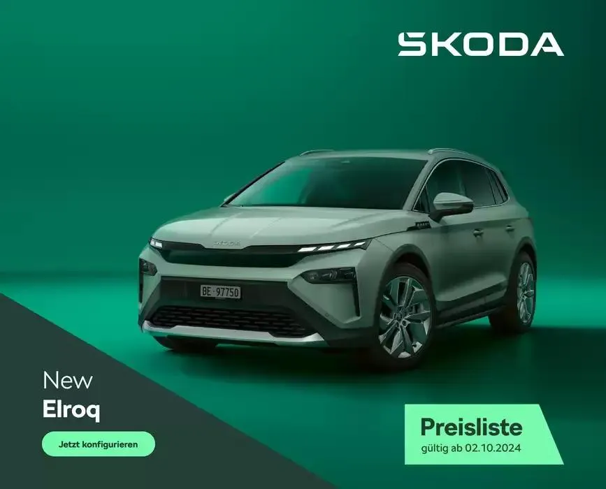 Preisliste Elroq von 24. Oktober bis 7. November 2024 - Prospekt seite  1