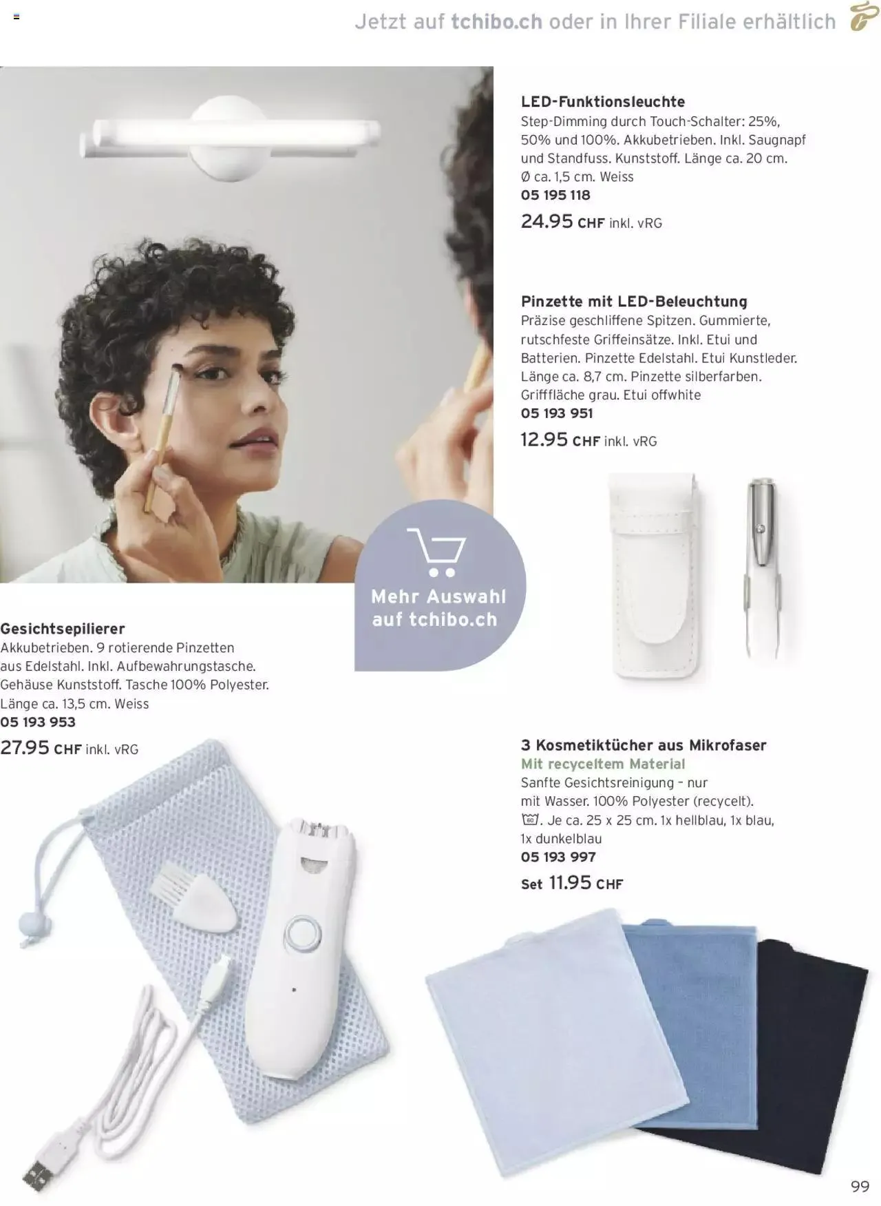 Tchibo Aktionen von 22. April bis 31. Dezember 2024 - Prospekt seite  99