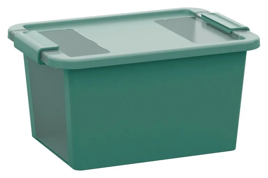 Curver BI Box S 11 l dunkelgrün/transparent