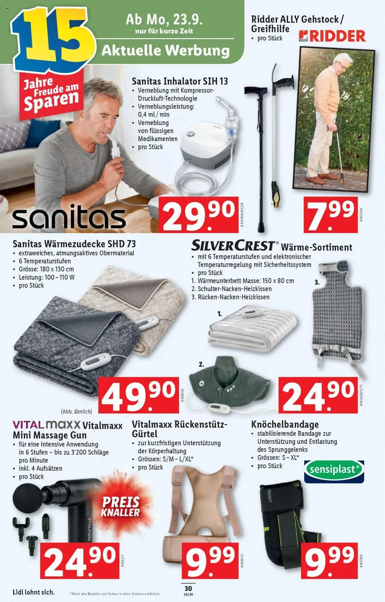 Lidl Aktionen von 19. September bis 25. September 2024 - Prospekt seite  30