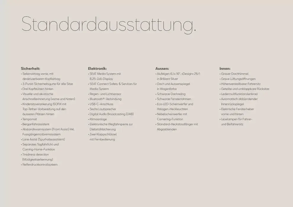 SEAT Arona von 28. Oktober bis 11. November 2024 - Prospekt seite  29