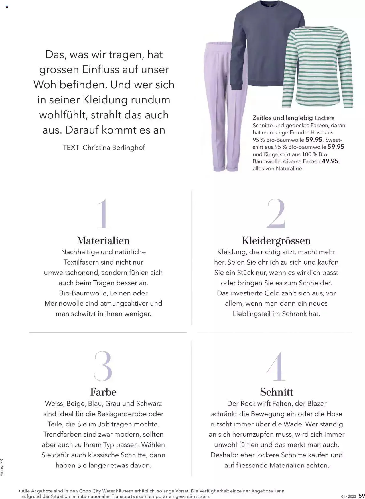 Coop -Beauty & Life von 16. Februar bis 31. Dezember 2023 - Prospekt seite 59