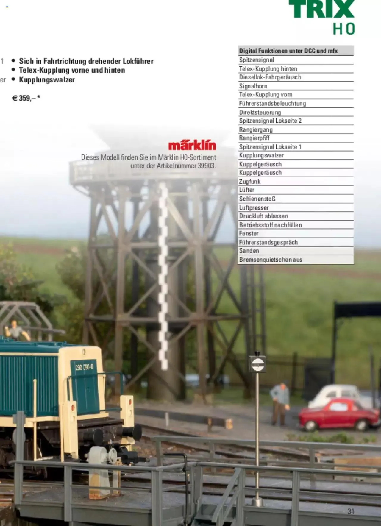 Conrad - TRIX H0 Neuheiten 2022 von 28. März bis 31. Dezember 2023 - Prospekt seite  170