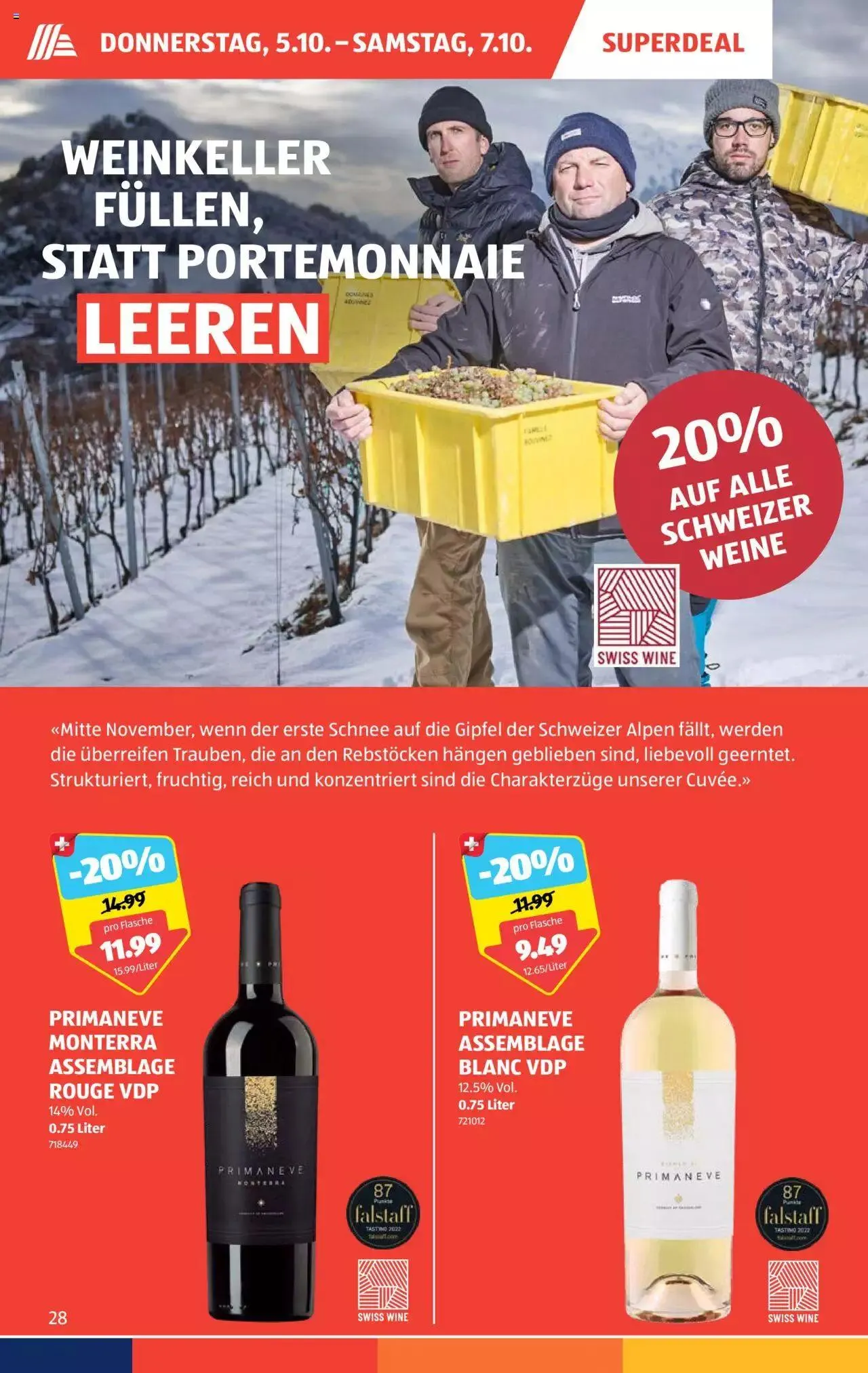 Aldi Aktionen von 5. Oktober bis 11. Oktober 2023 - Prospekt seite 28