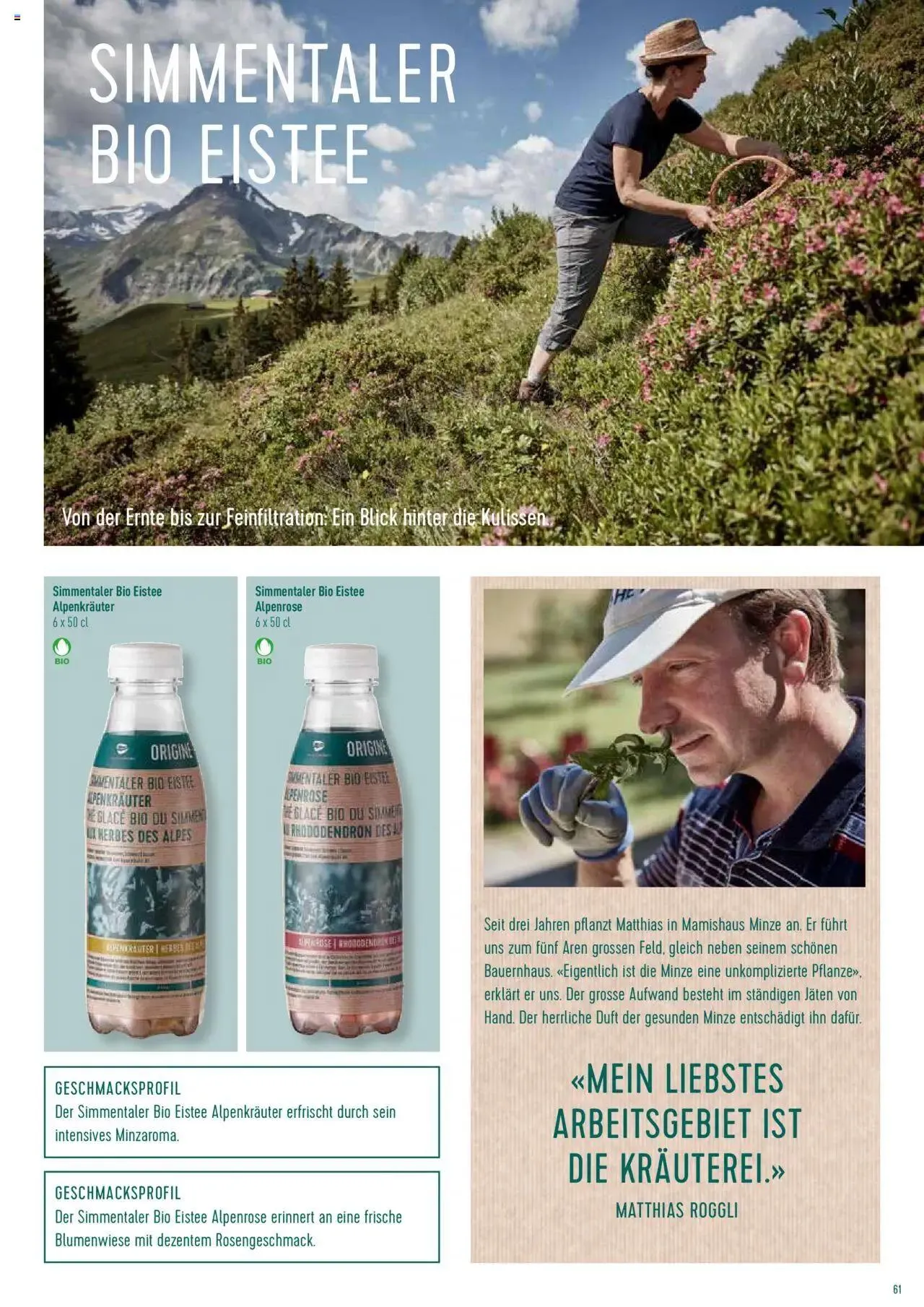 Prodega Aktionen Origine Sortimentsbroschüre von 1. Mai bis 31. Dezember 2024 - Prospekt seite  61