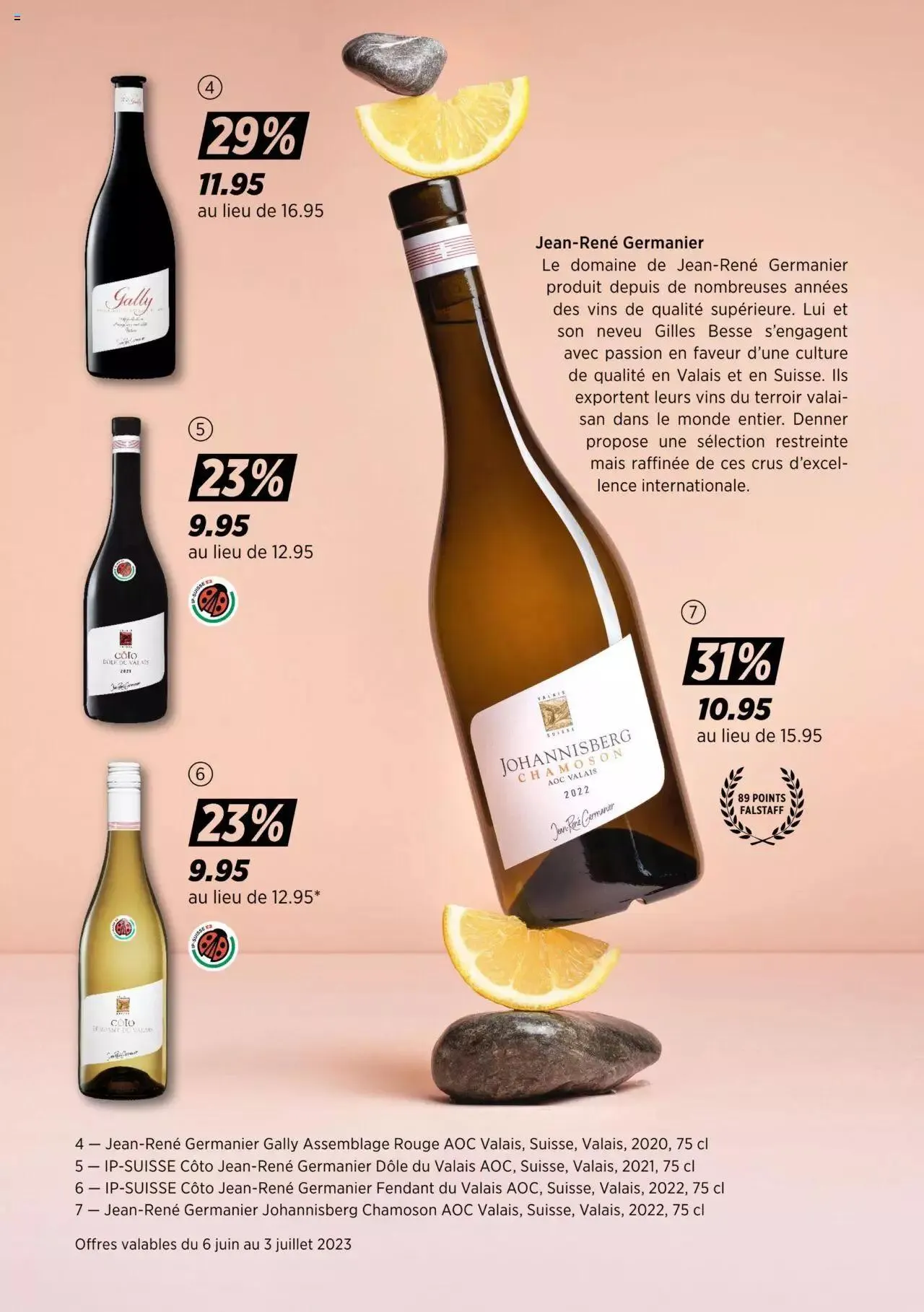 Denner Aktionen drinks and cigars FR von 6. Juni bis 31. Dezember 2023 - Prospekt seite 15