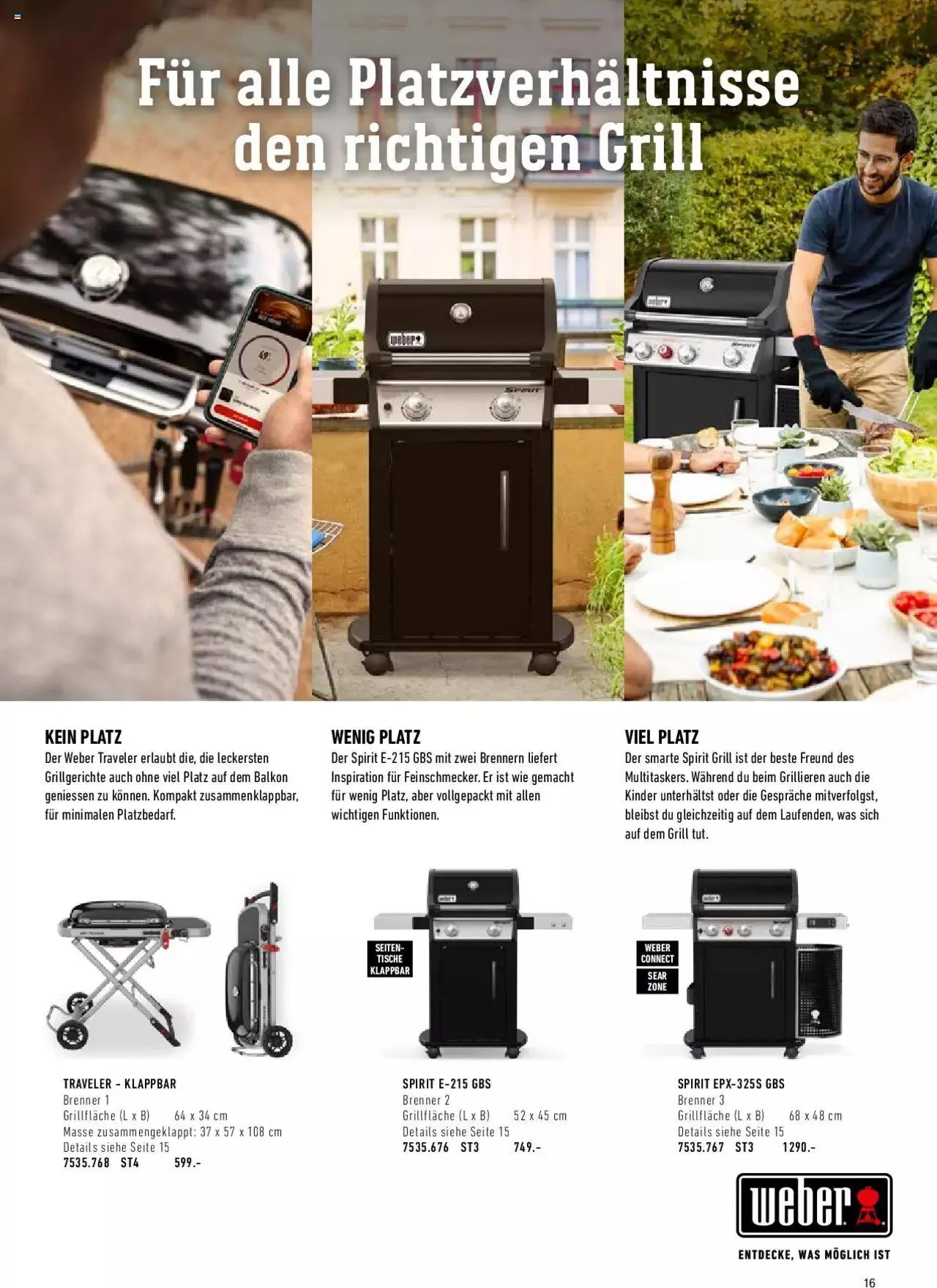 DO IT+GARDEN MIGROS - Grill von 22. März bis 31. Dezember 2023 - Prospekt seite  16