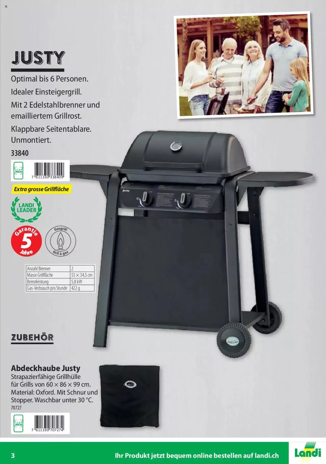 Landi BBQ Grill Club von 30. März bis 31. Dezember 2023 - Prospekt seite  3