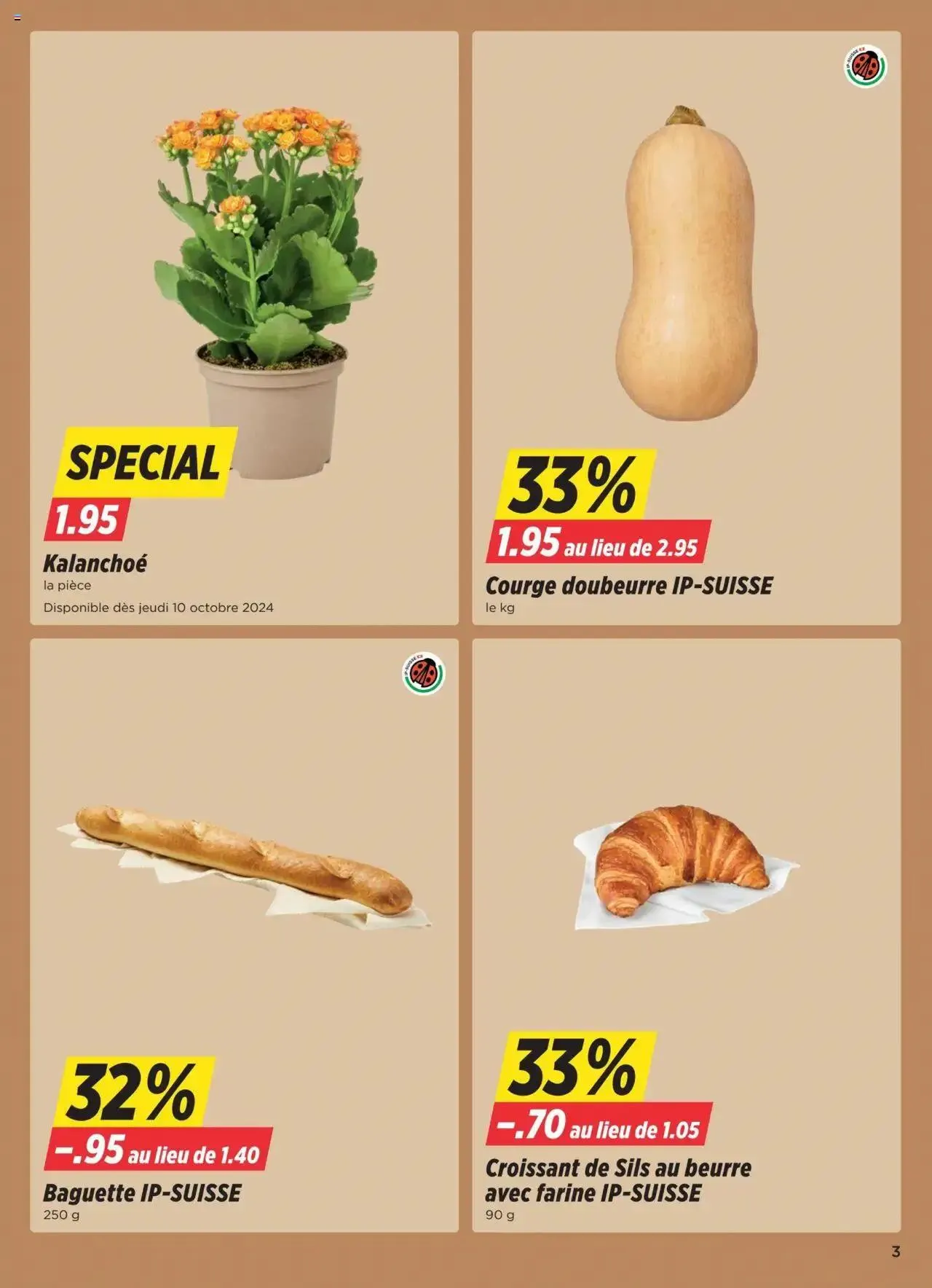 Denner Aktionen FR von 8. Oktober bis 14. Oktober 2024 - Prospekt seite  3