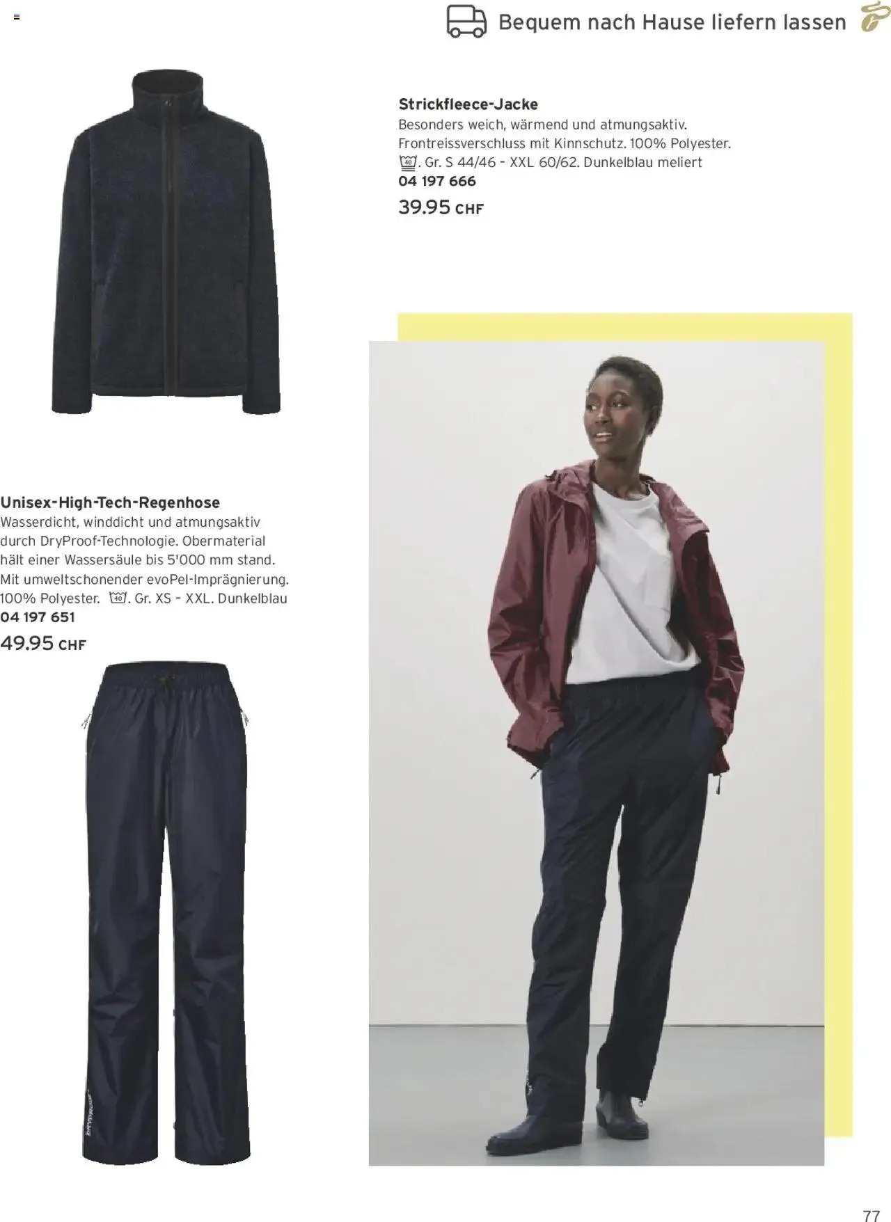 Tchibo Aktionen von 1. Oktober bis 31. Oktober 2024 - Prospekt seite  77