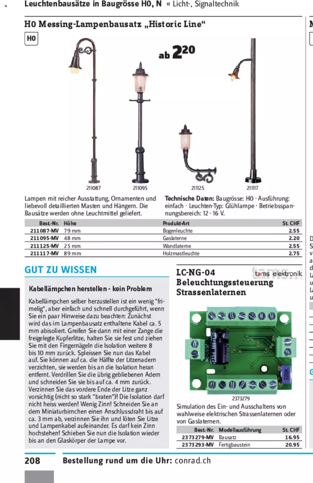 Conrad - Modellbahn Katalog 2022/23 von 5. September bis 31. Dezember 2023 - Prospekt seite  419