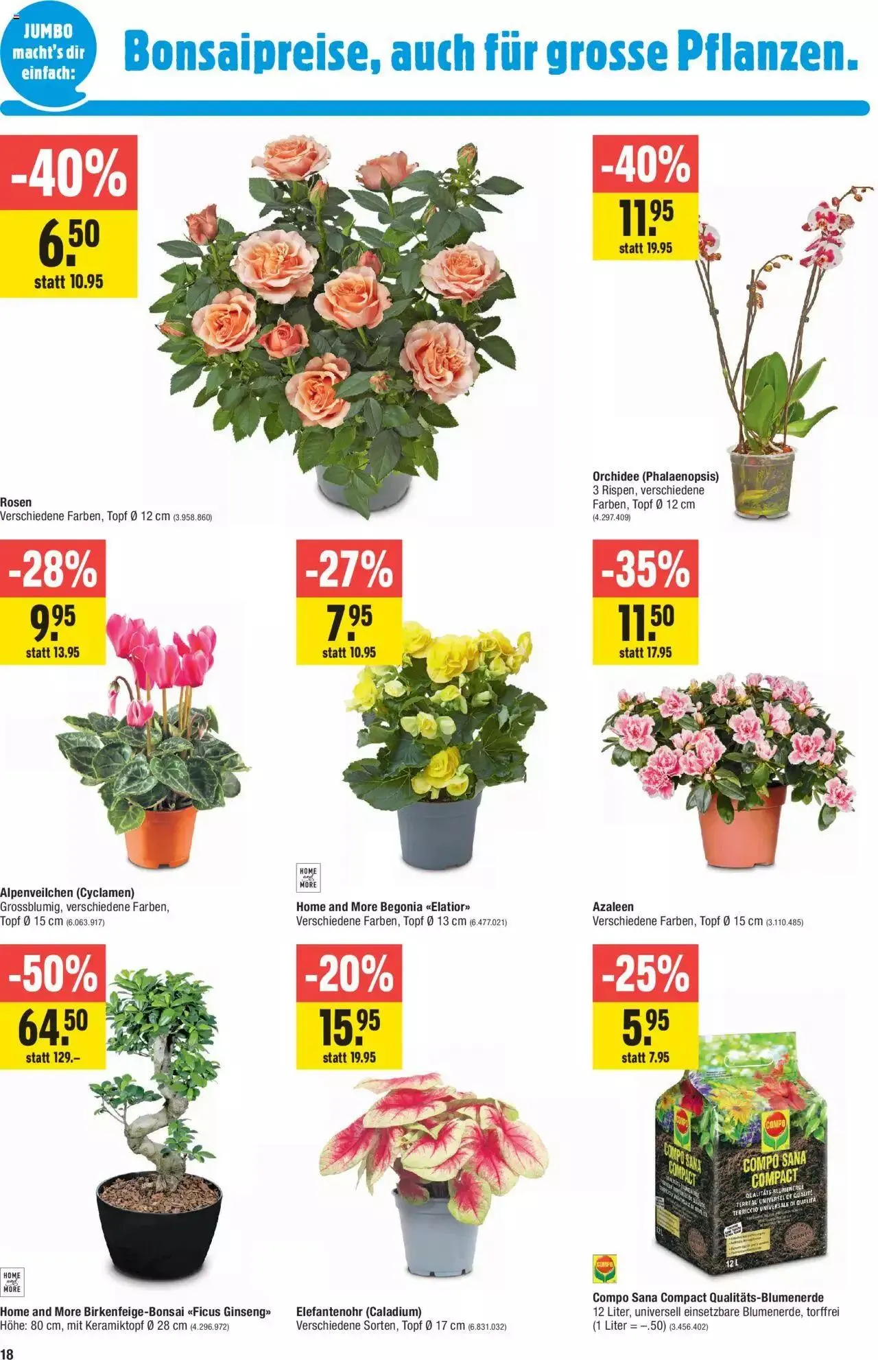 Jumbo Aktionen von 26. September bis 8. Oktober 2023 - Prospekt seite 18