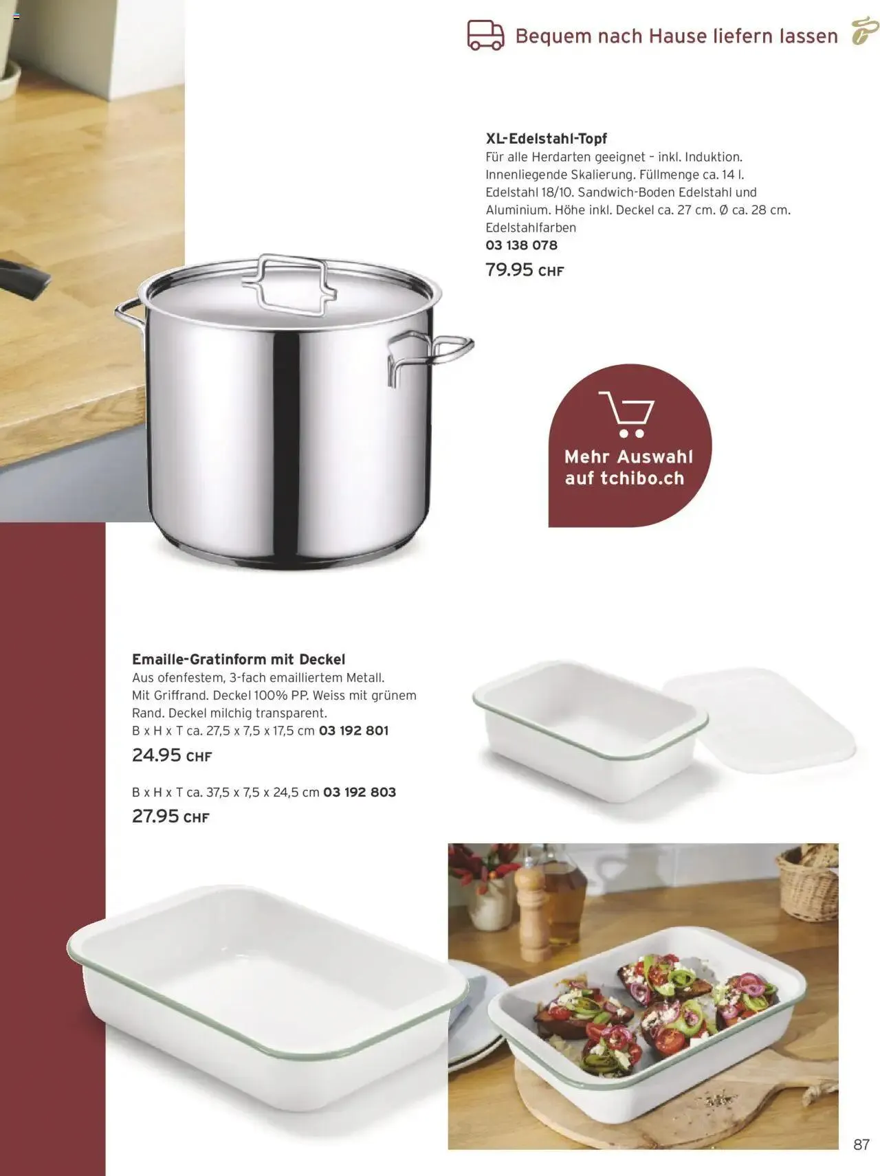 Tchibo Aktionen von 13. September bis 31. Dezember 2024 - Prospekt seite  87