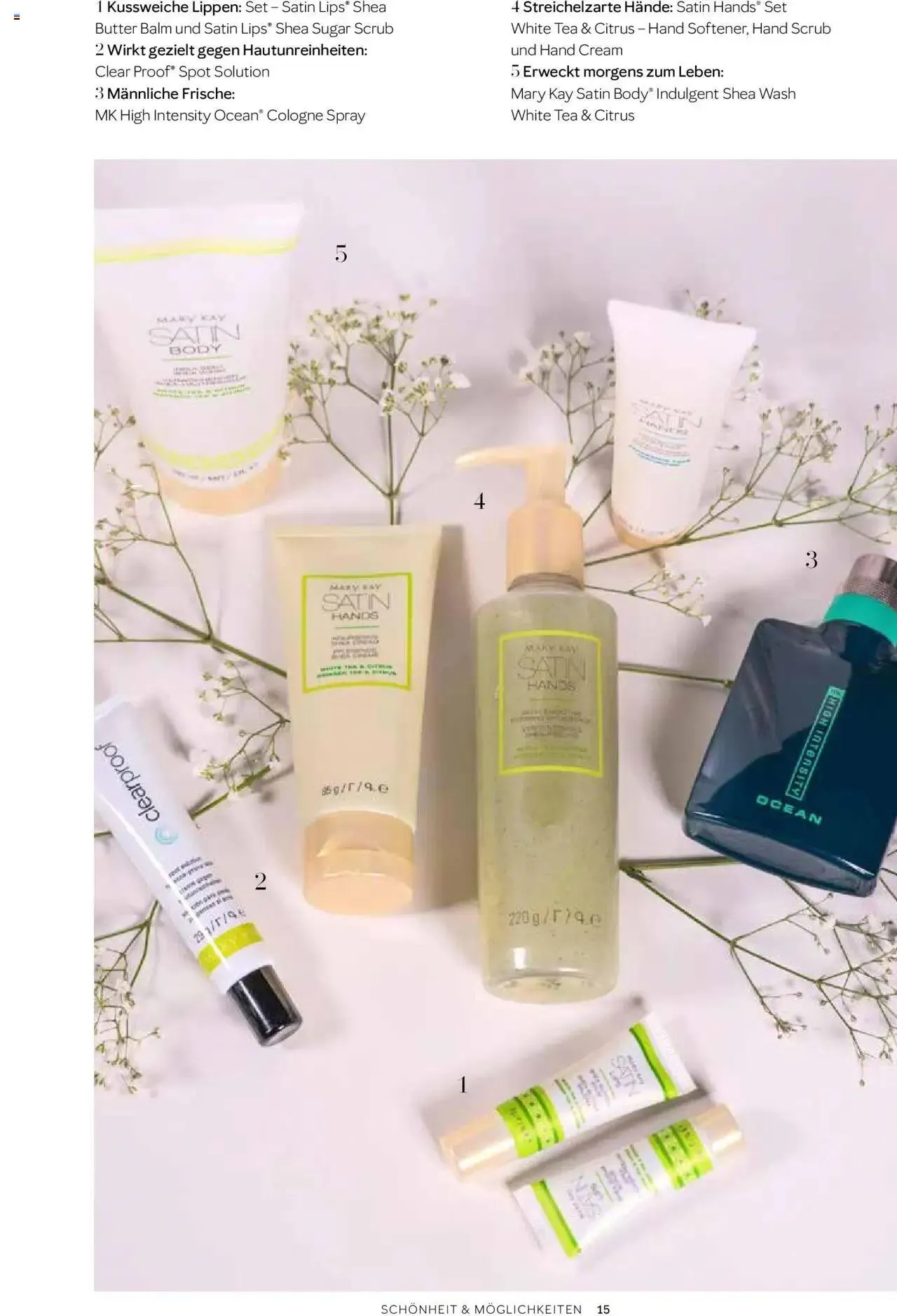 Mary Kay Aktionen Schönheit & Möglichkeiten von 18. Oktober bis 31. Dezember 2024 - Prospekt seite 15