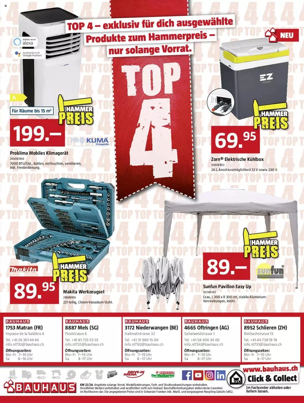 Bauhaus Aktionen von 27. Mai bis 30. Juni 2024 - Prospekt seite  32