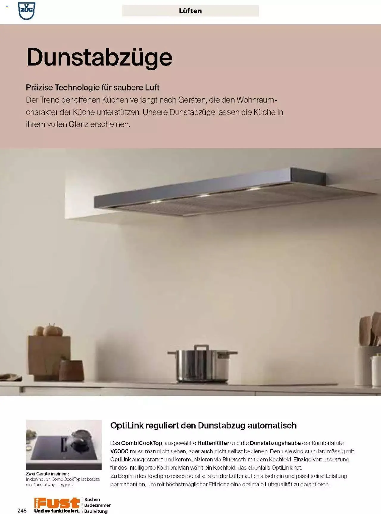 Fust Küchen- und Badezimmerprospekt von 4. März bis 31. Dezember 2024 - Prospekt seite  248