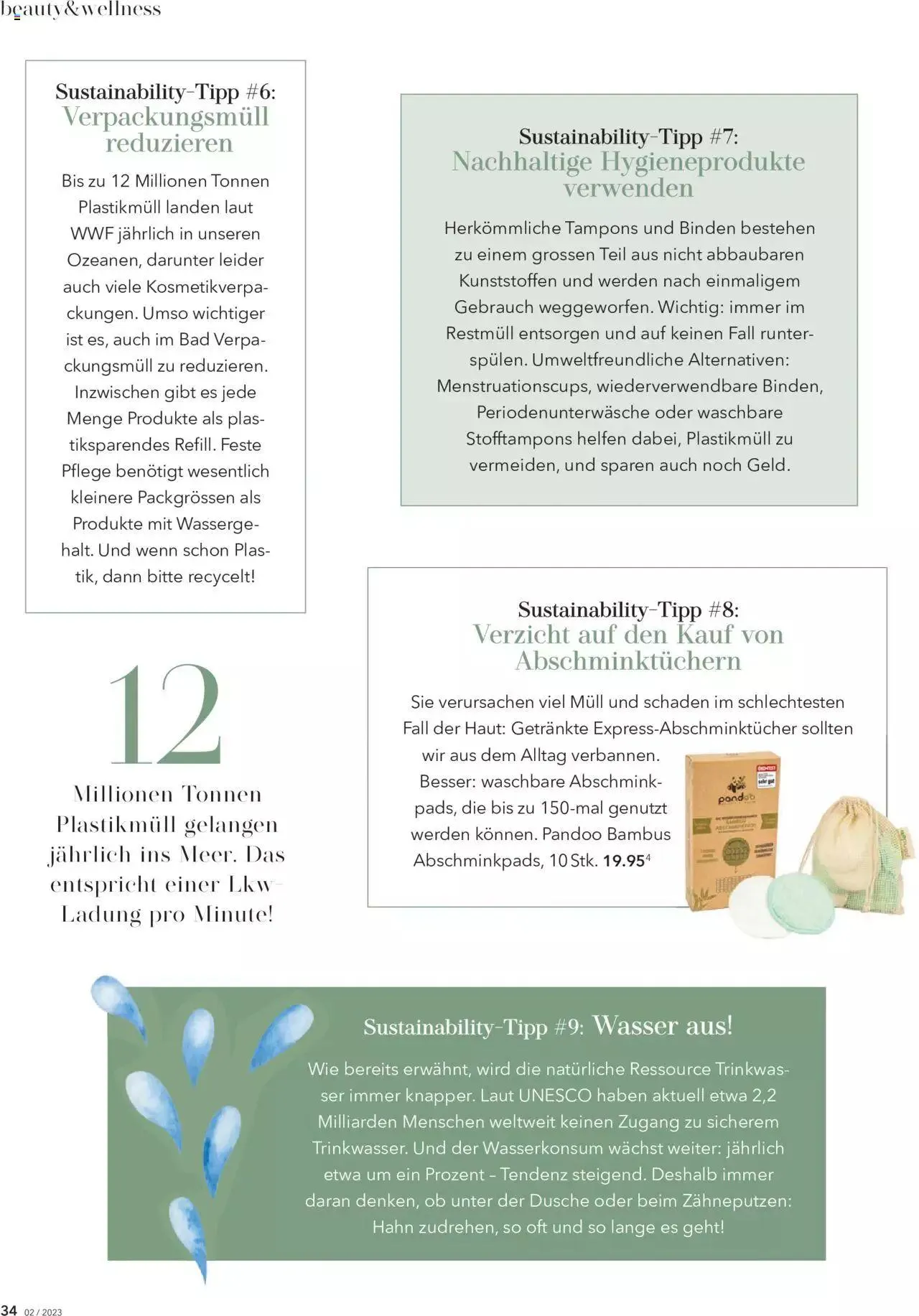 Coop Beauty & Life von 3. April bis 31. Dezember 2023 - Prospekt seite  34