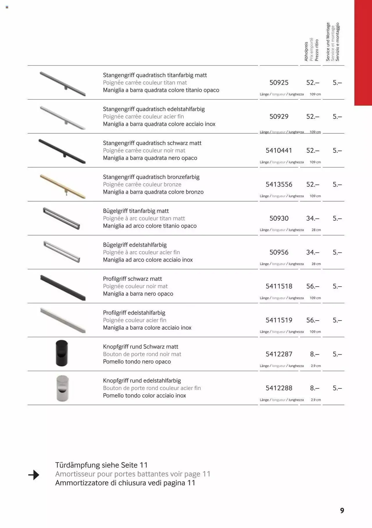 Pfister Aktionen Jutzler Katalog 2024 von 19. Dezember bis 31. Dezember 2024 - Prospekt seite  9