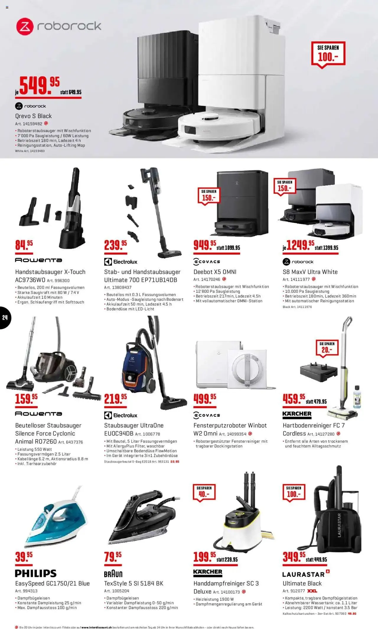 Interdiscount Mobile Prospekt von 9. September bis 22. September 2024 - Prospekt seite  24