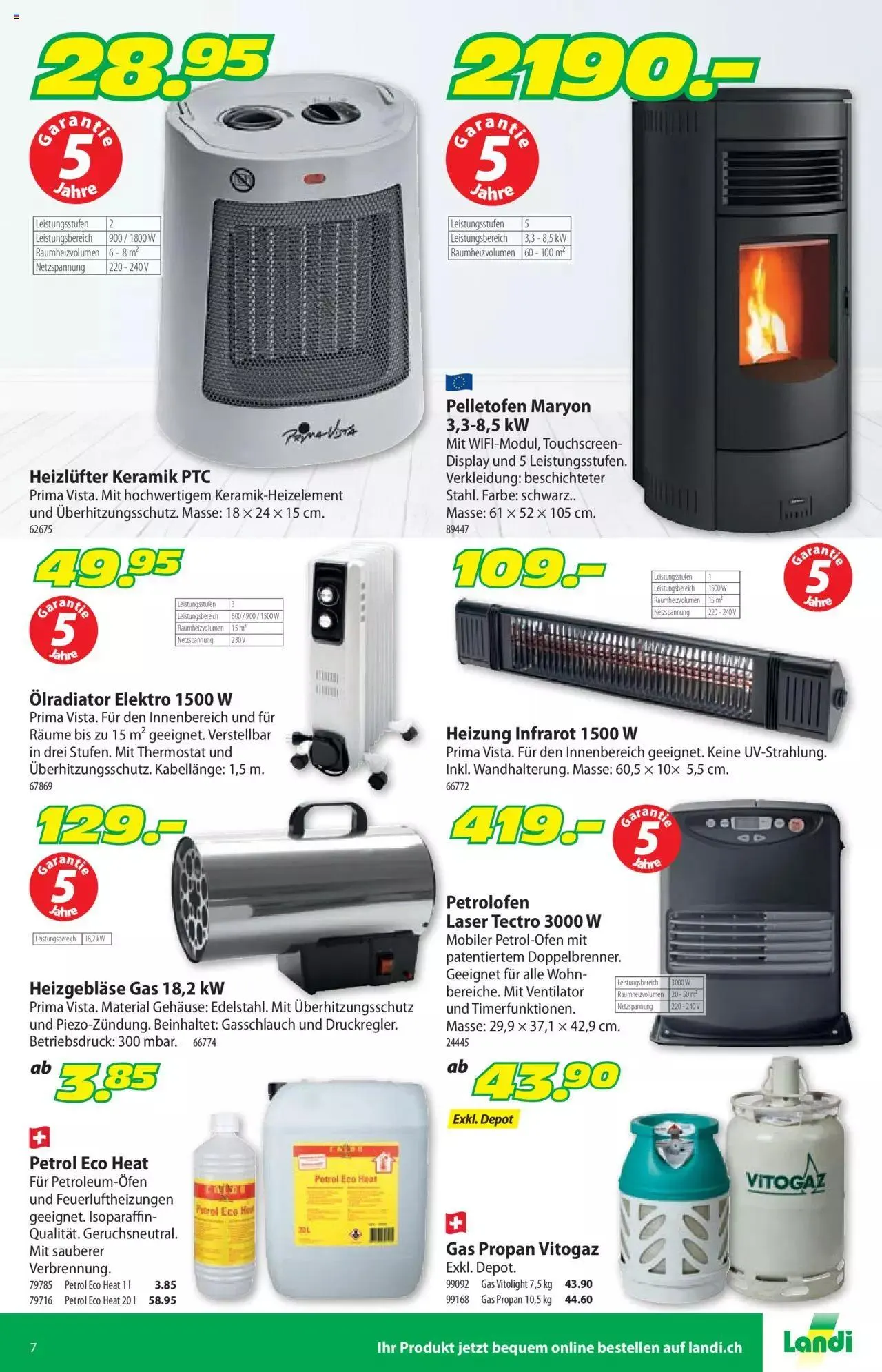 Landi - Aktueller Prospekt von 26. Dezember bis 31. Dezember 2023 - Prospekt seite  7