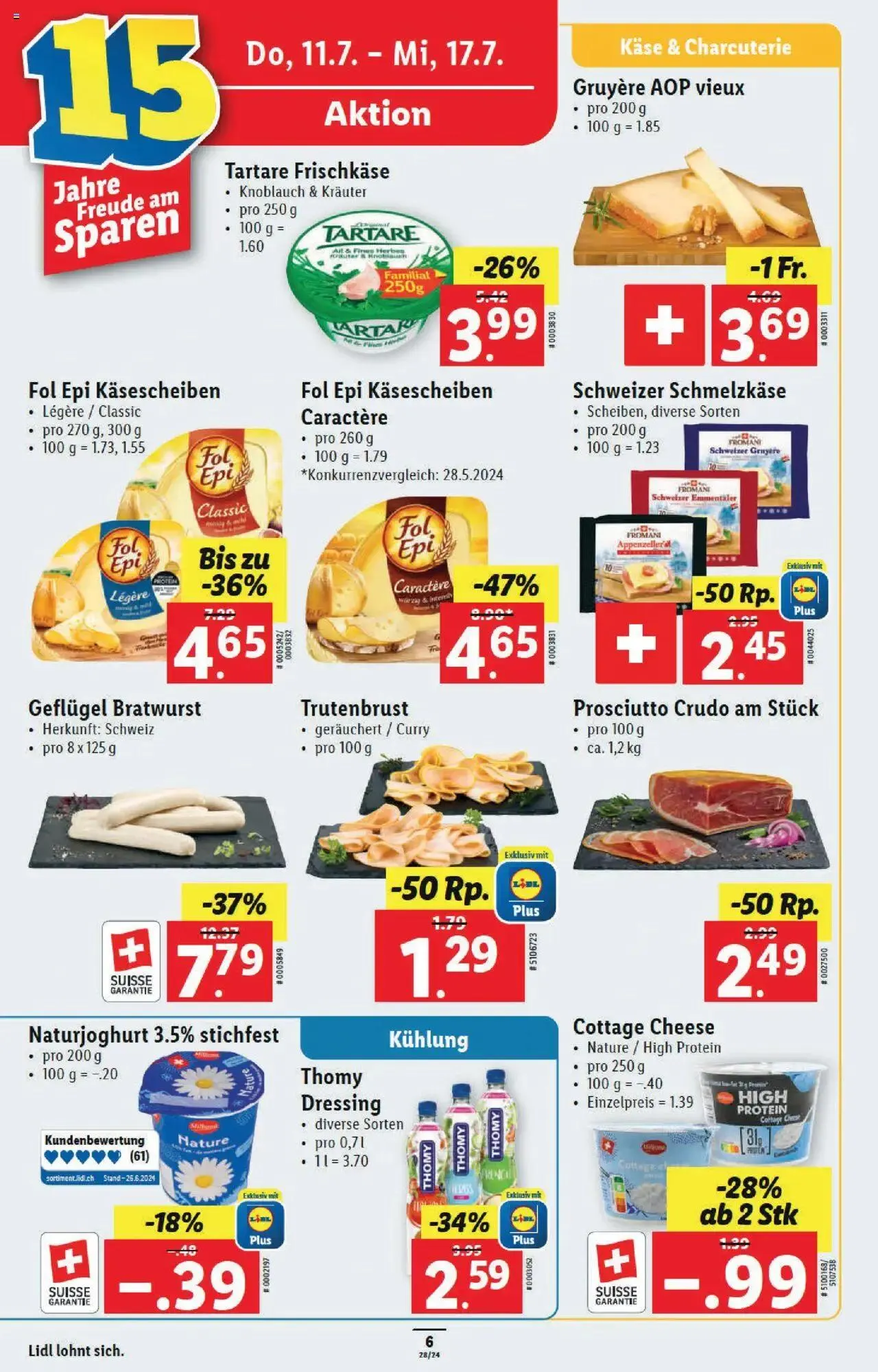 Lidl Aktionen von 11. Juli bis 17. Juli 2024 - Prospekt seite  6