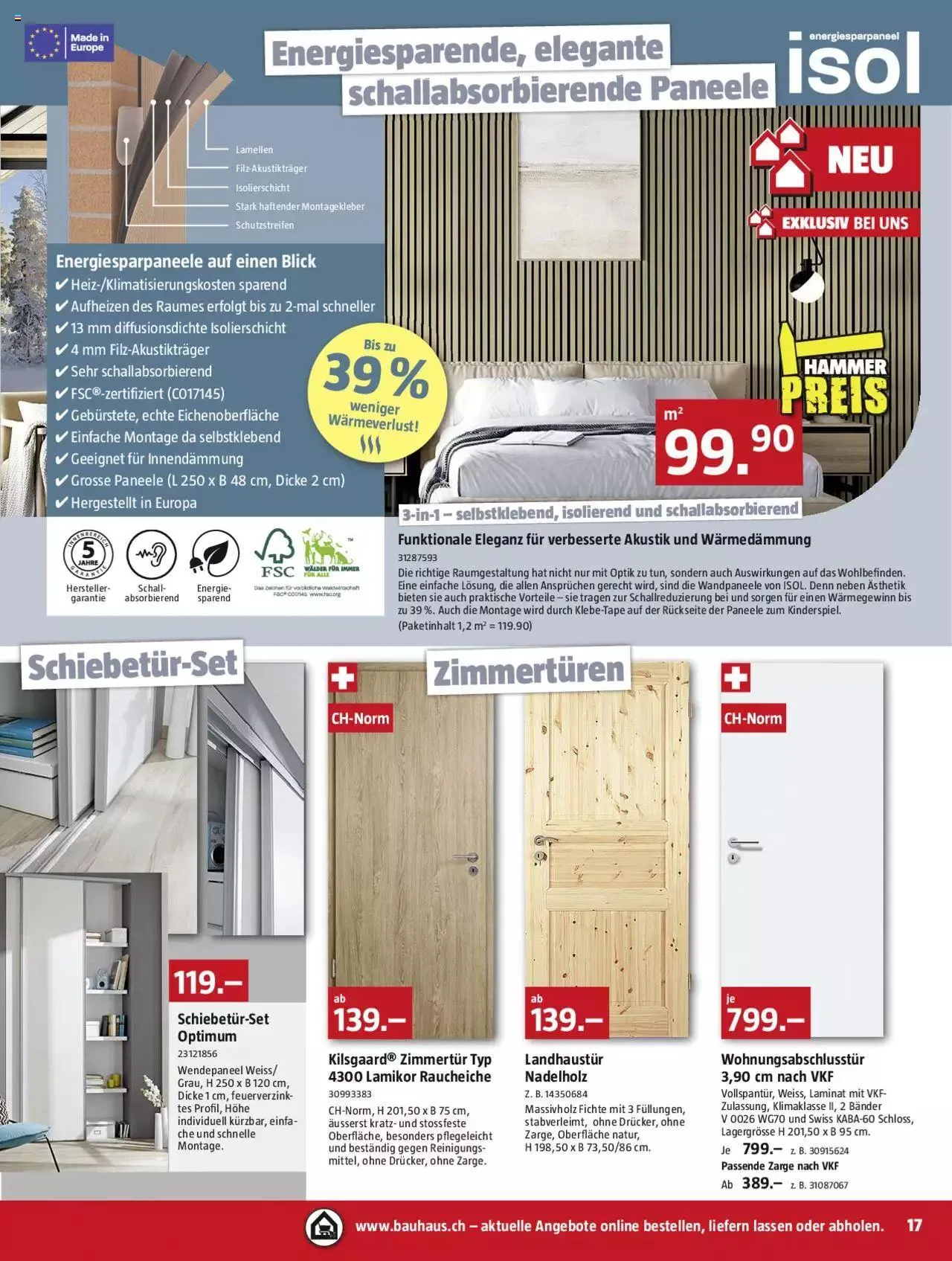 Bauhaus Aktionen von 2. Oktober bis 29. Oktober 2023 - Prospekt seite  17