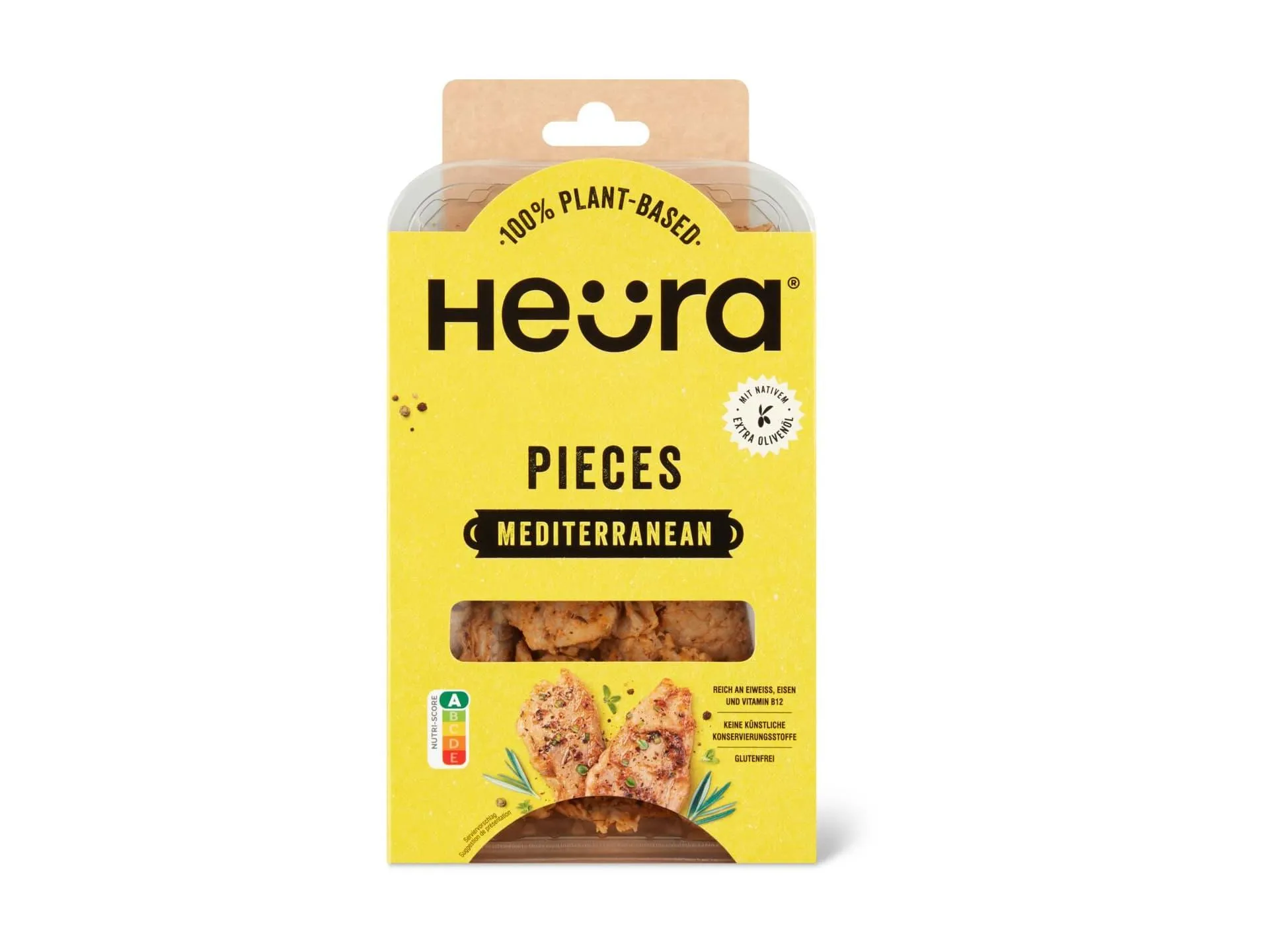 Heura · Mediterrane Stücke · Vegan