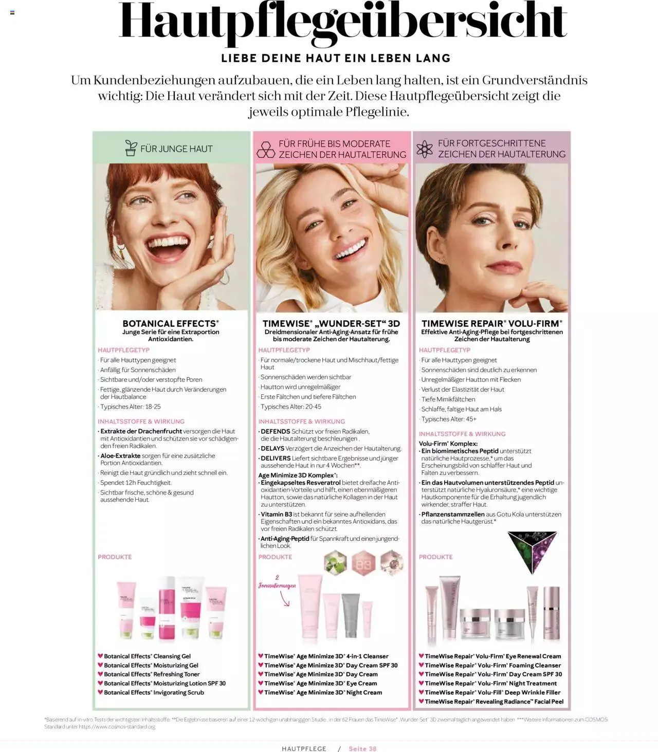 Mary Kay - Hautpflege von 1. April bis 31. Dezember 2023 - Prospekt seite  38