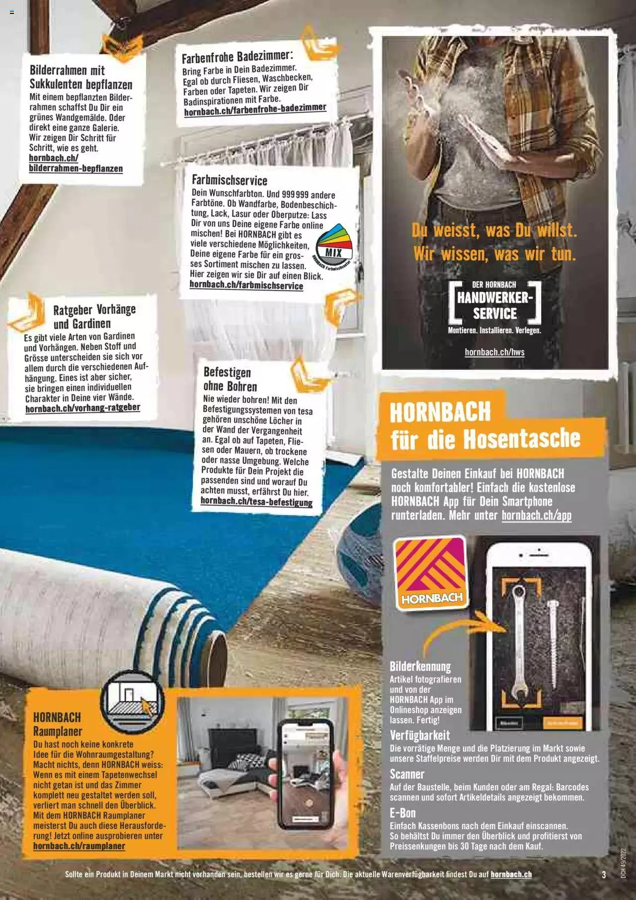 Hornbach - Aktueller Prospekt von 5. Dezember bis 31. Dezember 2023 - Prospekt seite  3