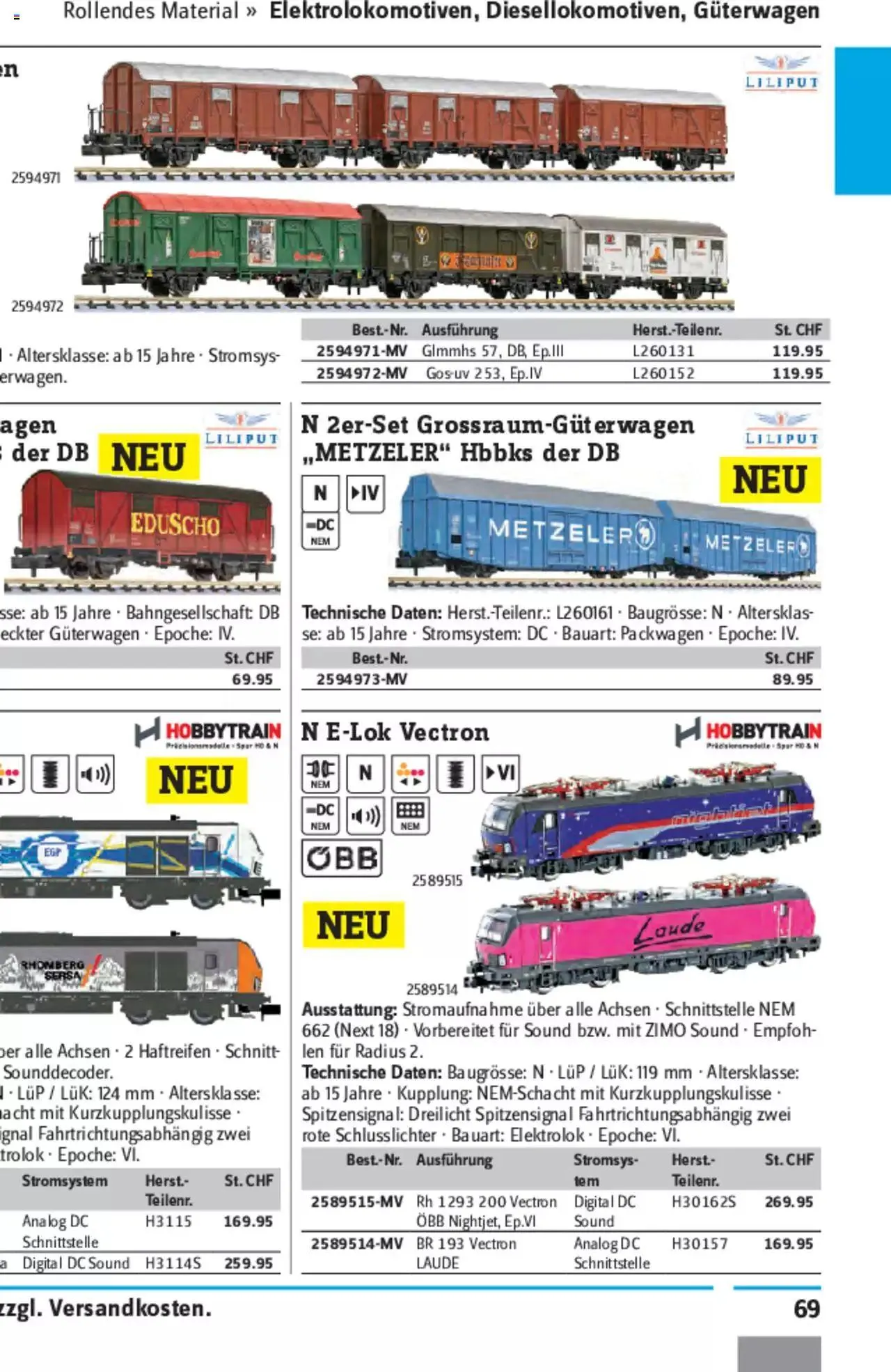 Conrad - Modellbahn Katalog 2022/23 von 5. September bis 31. Dezember 2023 - Prospekt seite  142