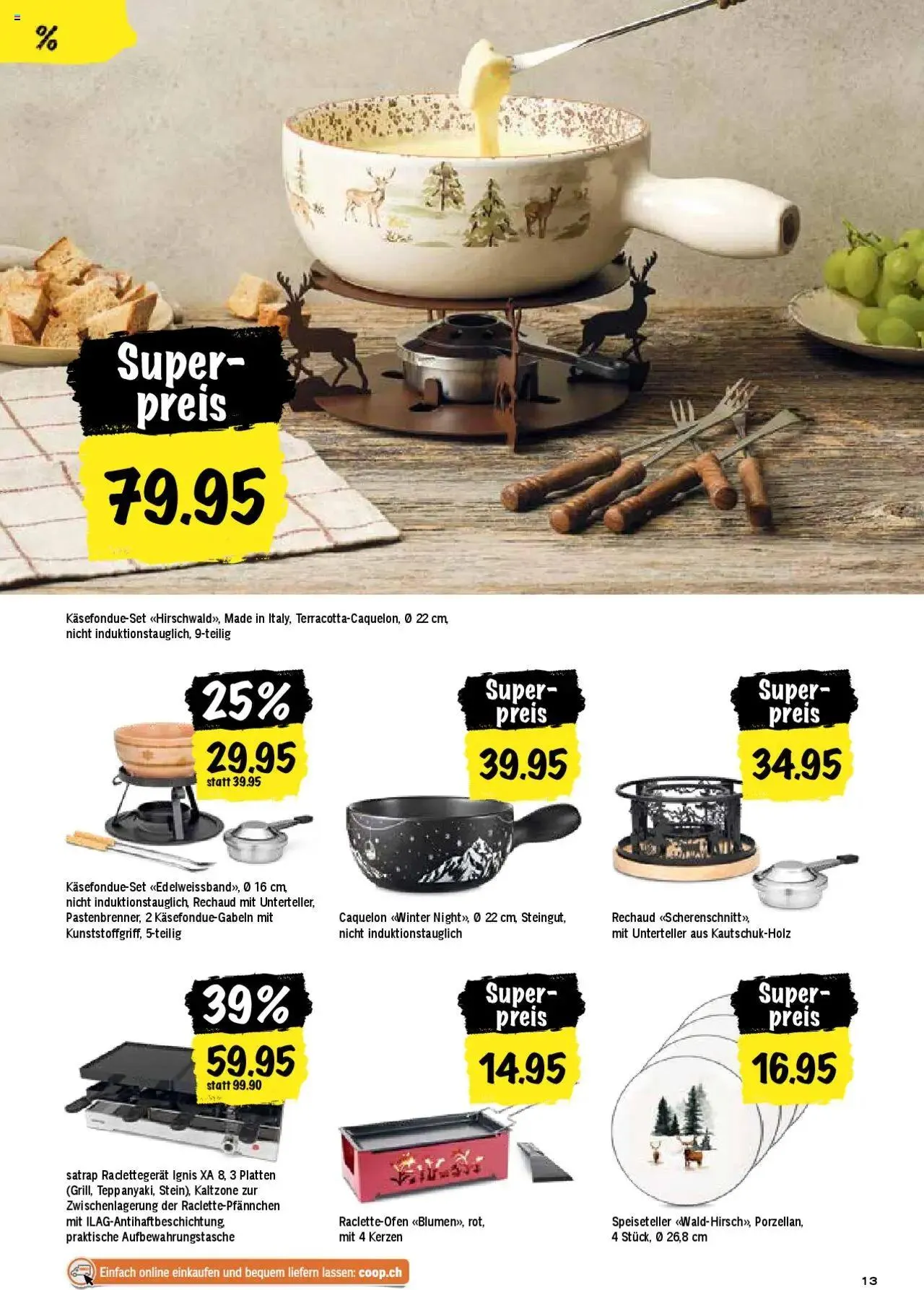 Coop Aktionen von 24. September bis 29. September 2024 - Prospekt seite  13